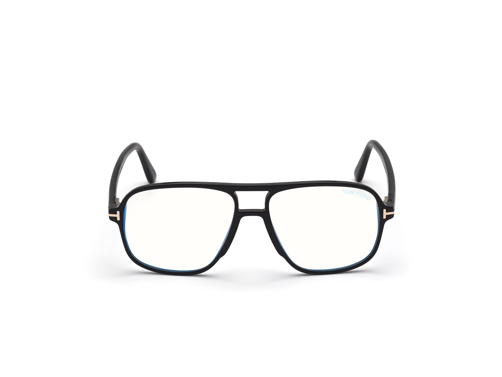 Tomford FR Tomford FT5737-B Frame Black Male Shell Shell Frame — view 2