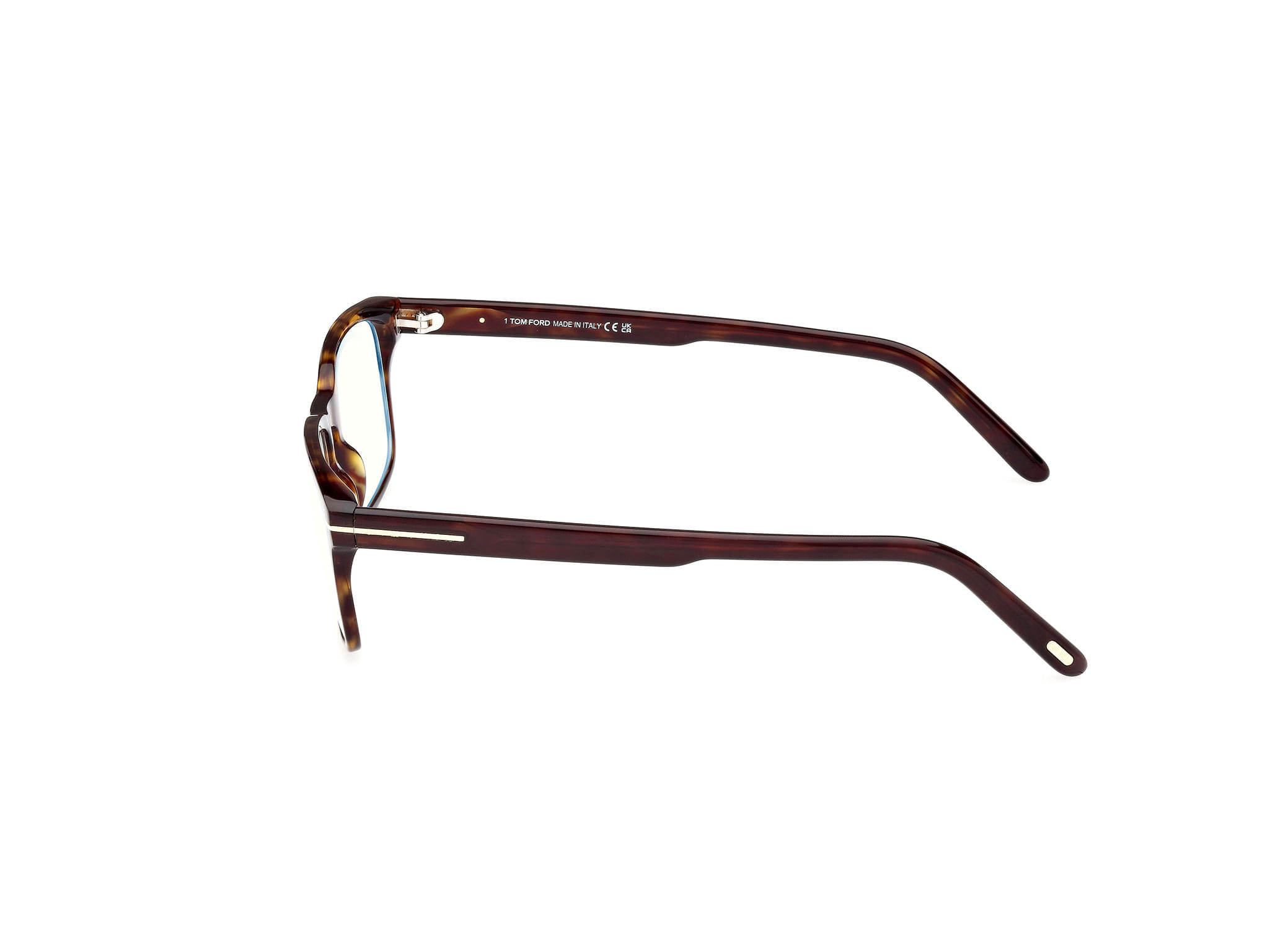 Tomford FT5938-B Frame Havana Male Full Shell Frame — Havana frame — view 2