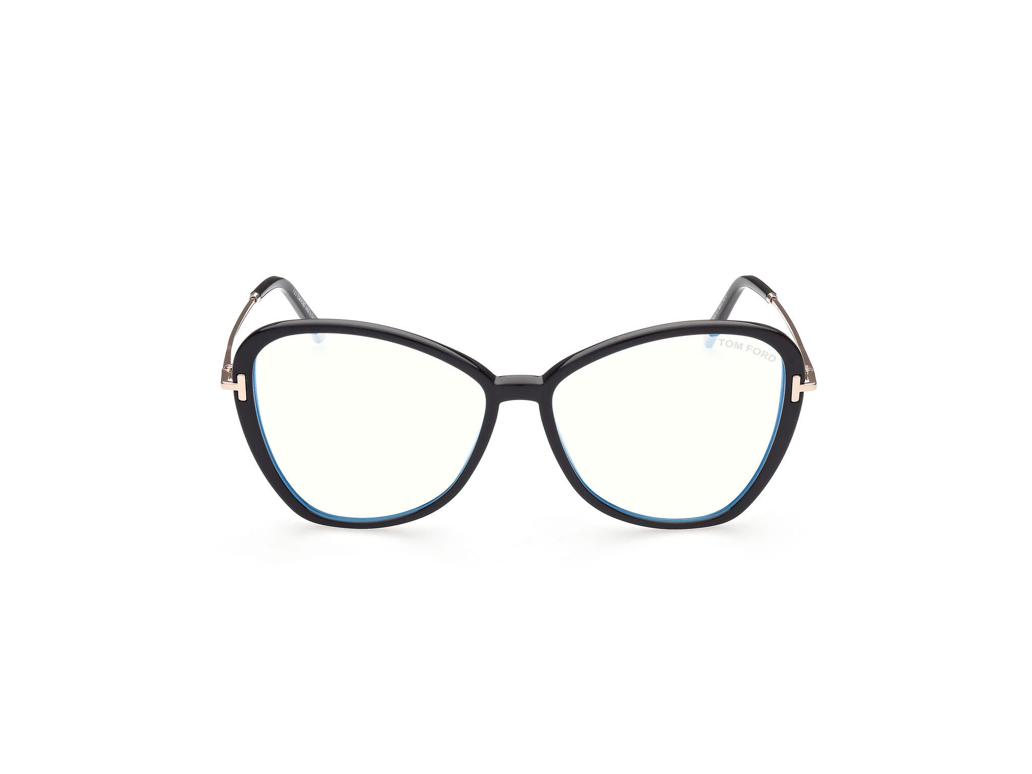 Tomford TF5769-B Frame Black Female Full Metal Frame — Black frame — view 8