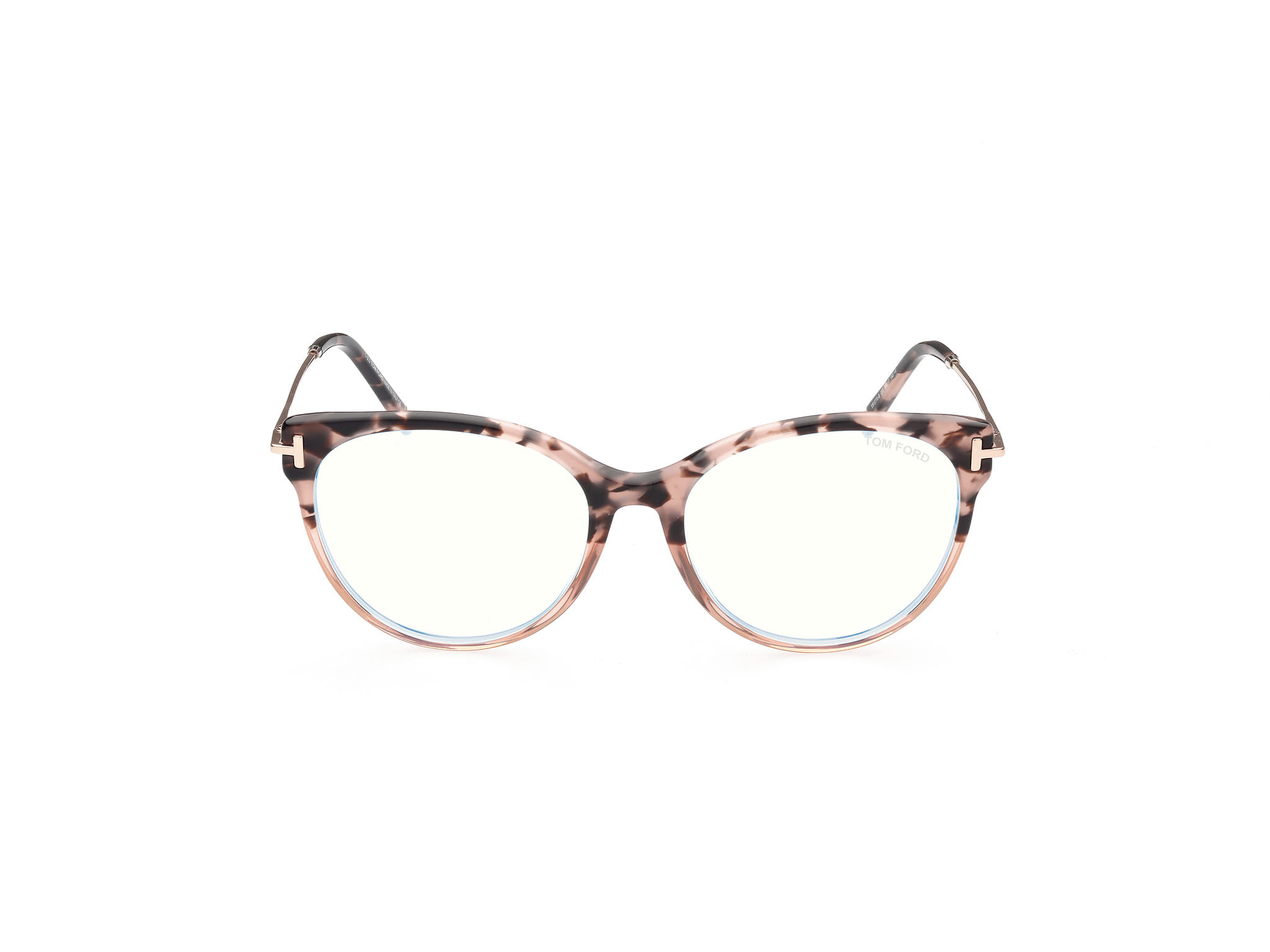 Tomford TF5770-B Frame Tortoise Female Full Metal Frame — Tortoise frame — view 8