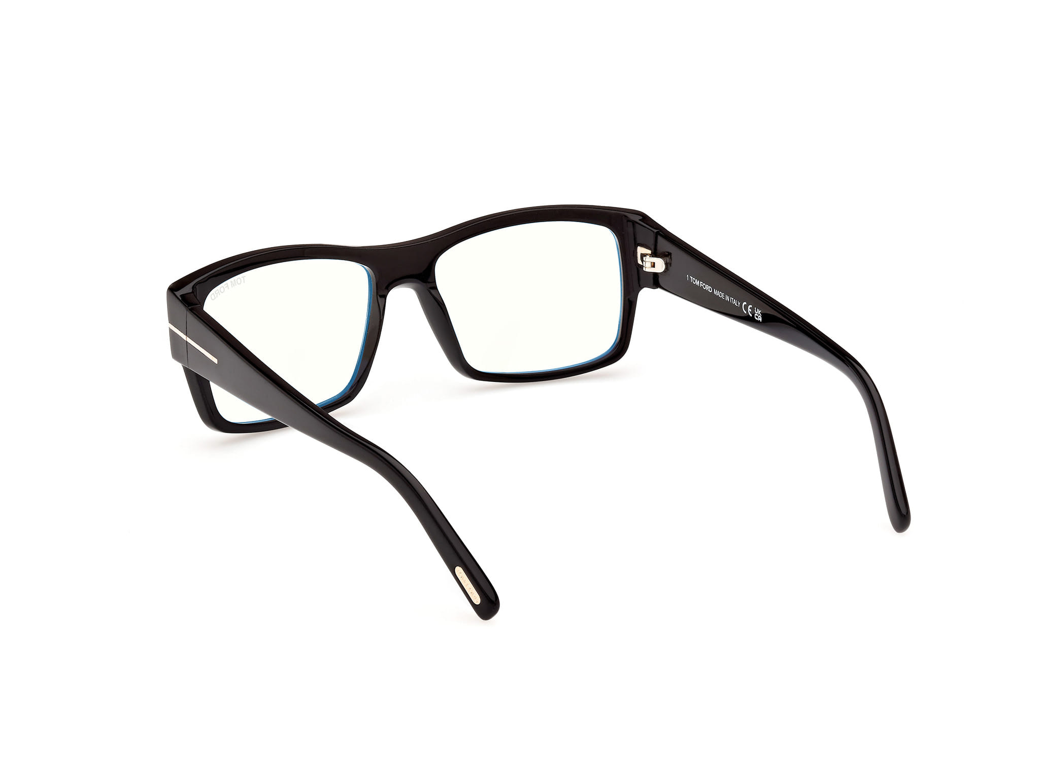 Tomford FT5941-B Frame Black Male Full Shell Frame — Black frame — view 3