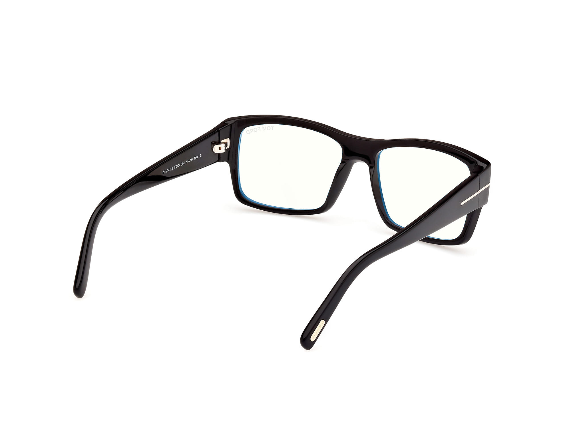Tomford FT5941-B Frame Black Male Full Shell Frame — Black frame — view 5