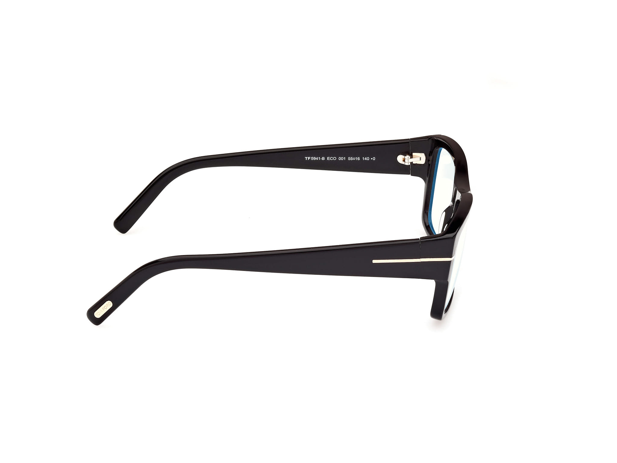 Tomford FT5941-B Frame Black Male Full Shell Frame — Black frame — view 6