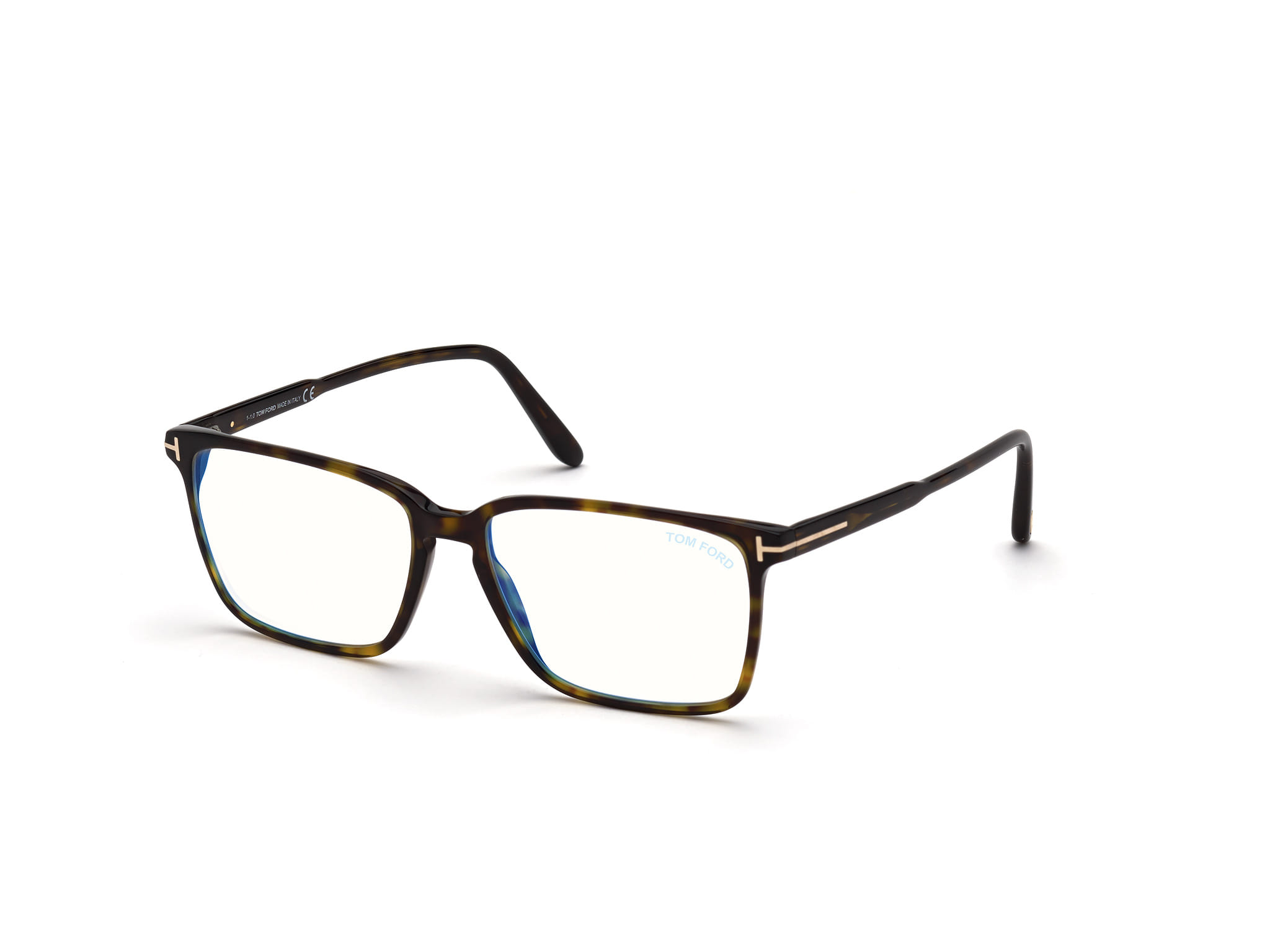 Tomford TF5696-B Frame Tortoise Male Full Shell — Tortoise frame