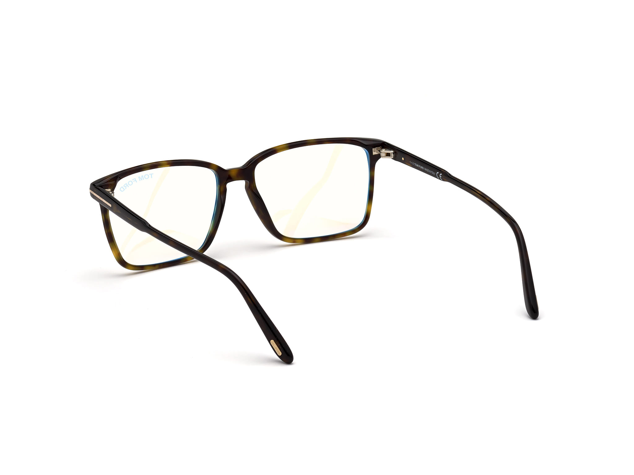 Tomford TF5696-B Frame Tortoise Male Full Shell Frame — Tortoise frame — view 3