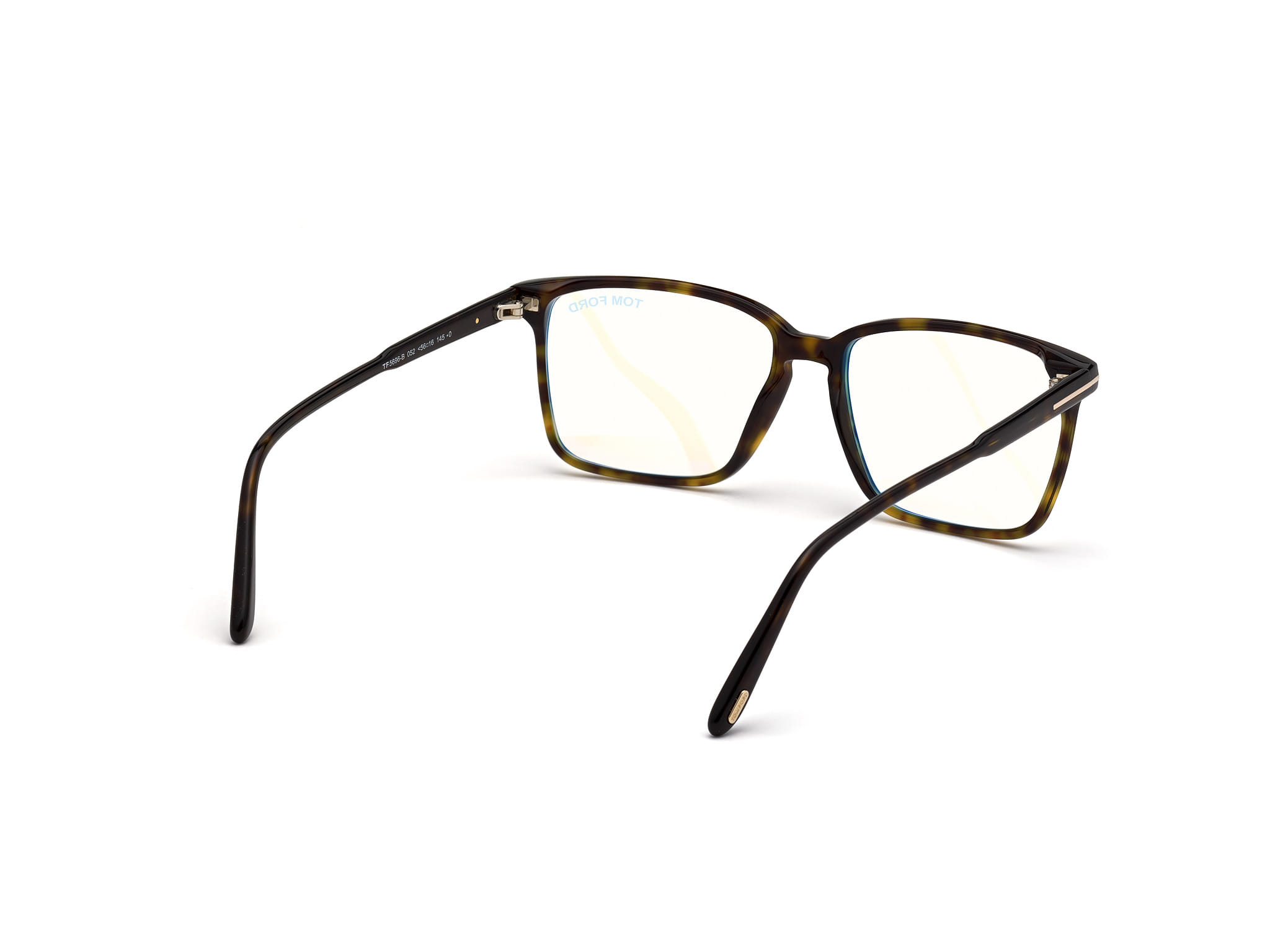 Tomford TF5696-B Frame Tortoise Male Full Shell Frame — Tortoise frame — view 5