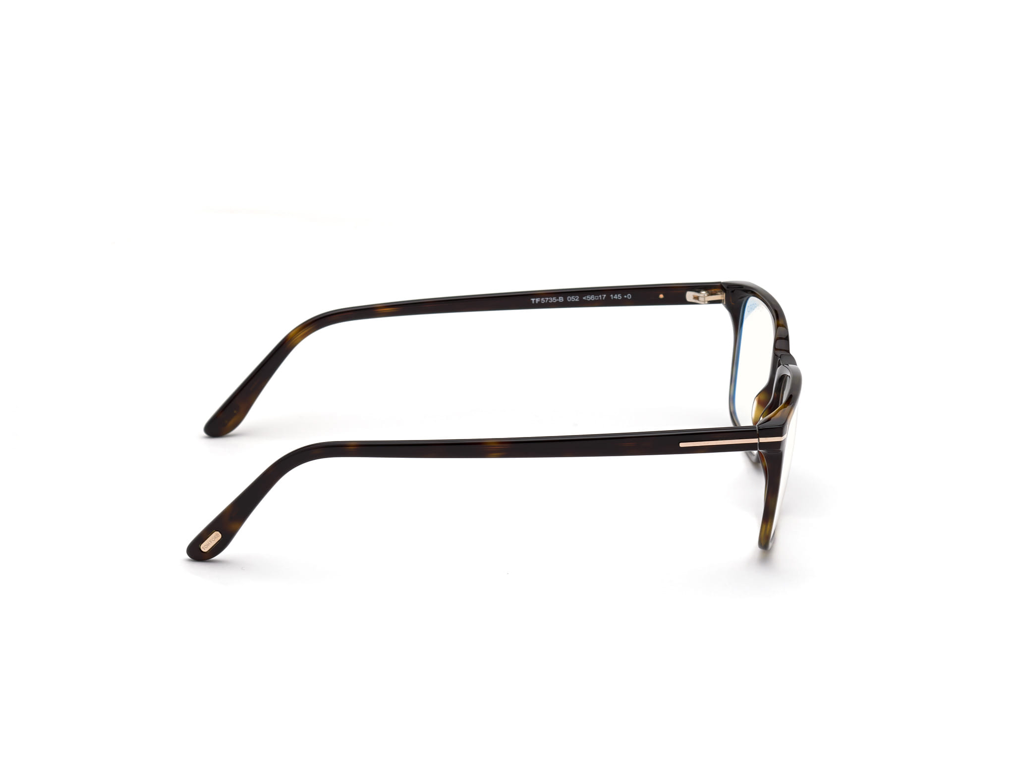 Tomford TF5735-B Frame Tortoise Male Full Shell Frame — Tortoise frame — view 6