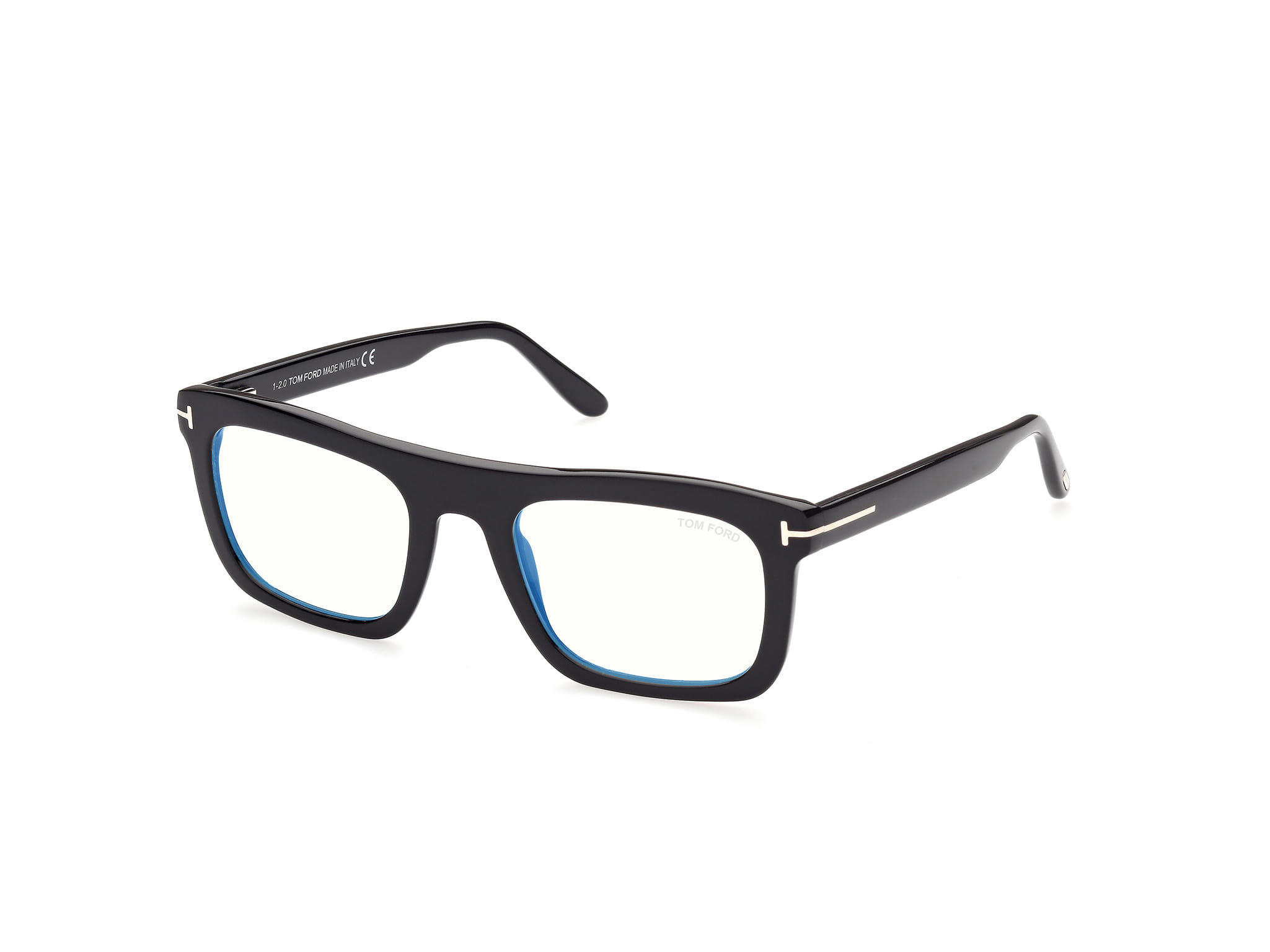 Tomford TF5757-B Frame Black Male Full Shell — Black frame