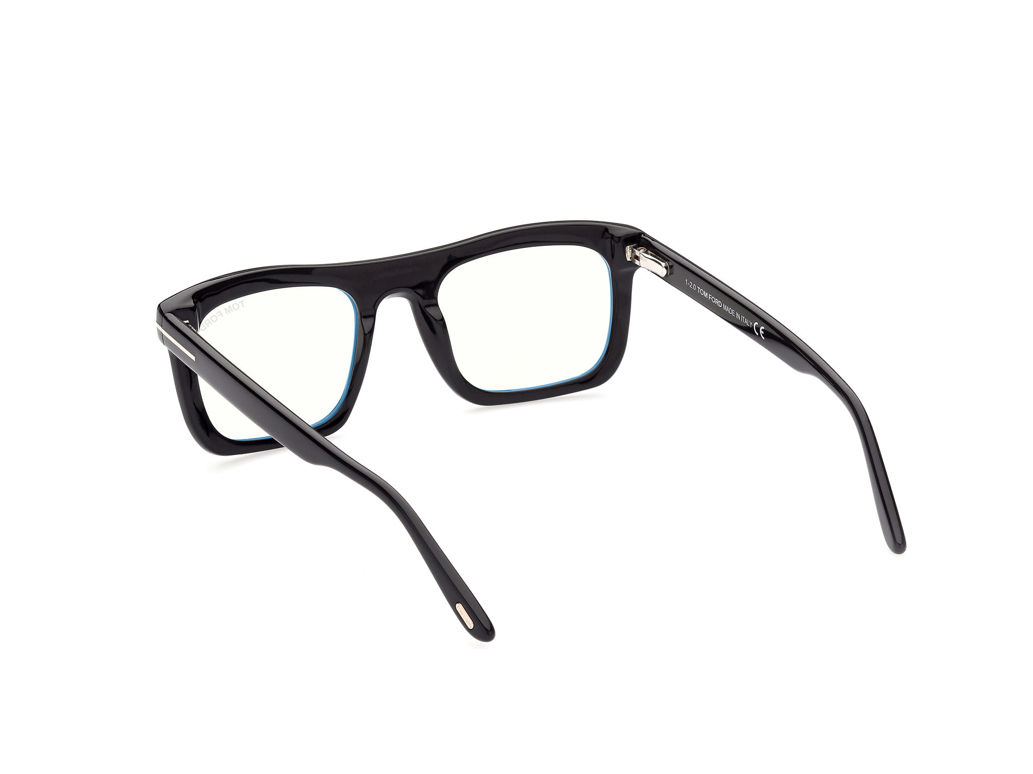 Tomford TF5757-B Frame Black Male Full Shell Frame — Black frame — view 3