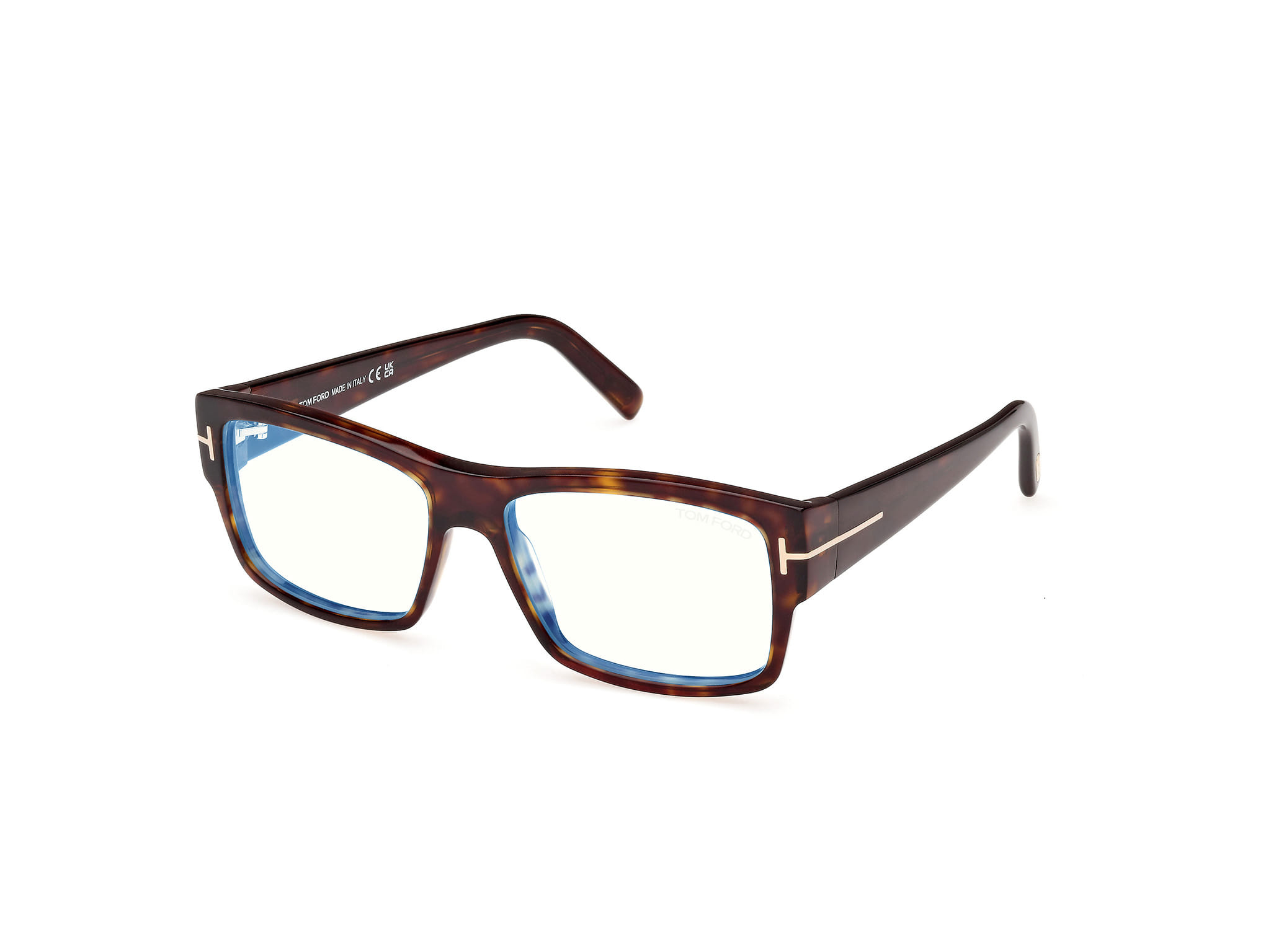 Tomford FT5941-B Frame Havana Male Full Shell — Havana frame