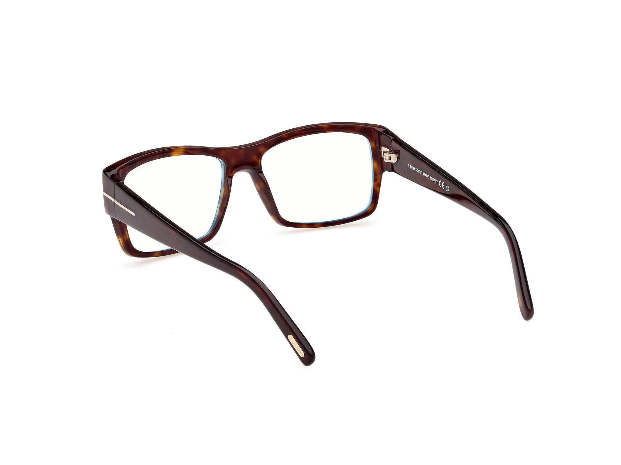 Tomford FT5941-B Frame Havana Male Full Shell Frame — Havana frame — view 3