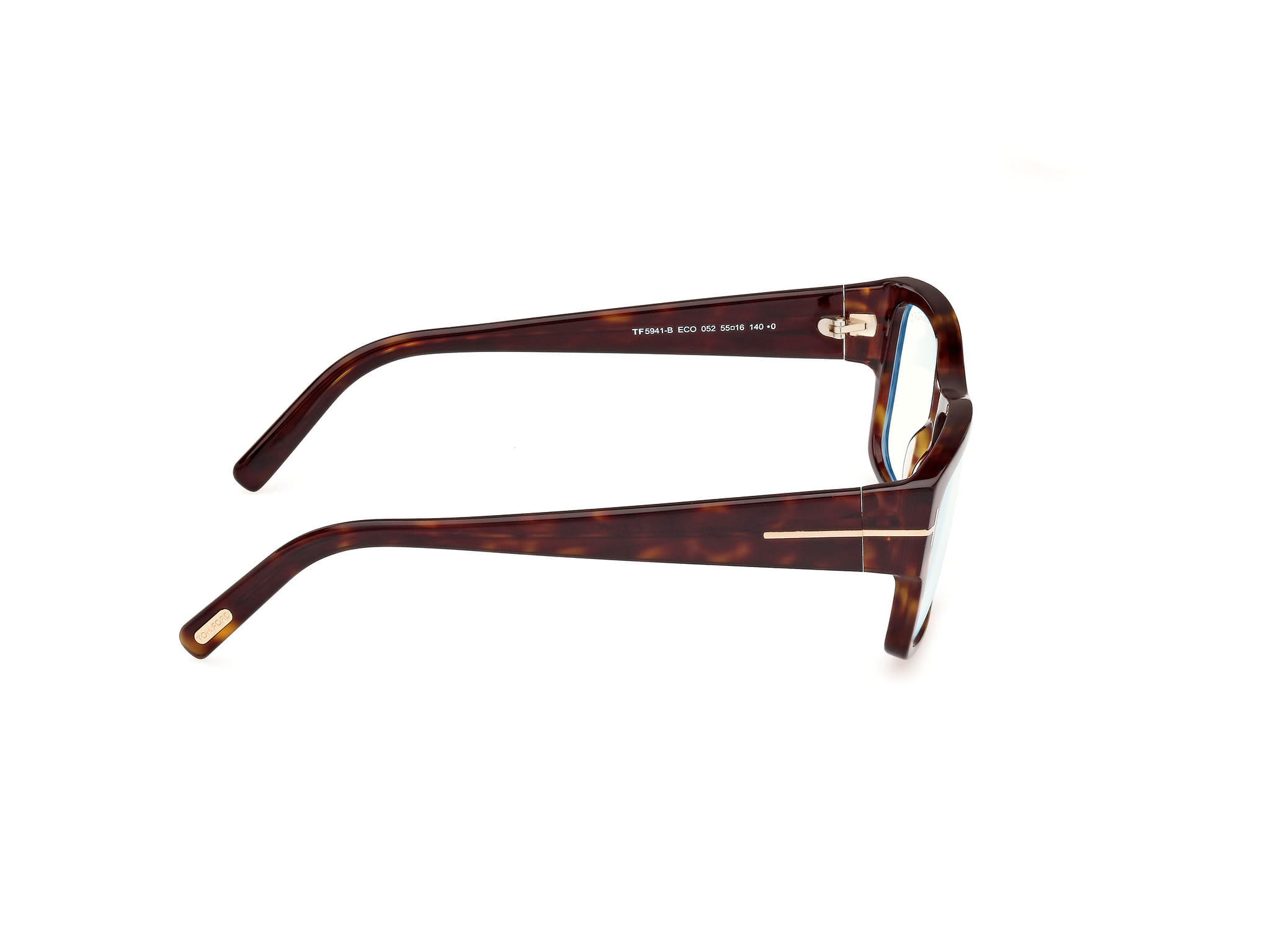 Tomford FT5941-B Frame Havana Male Full Shell Frame — Havana frame — view 6