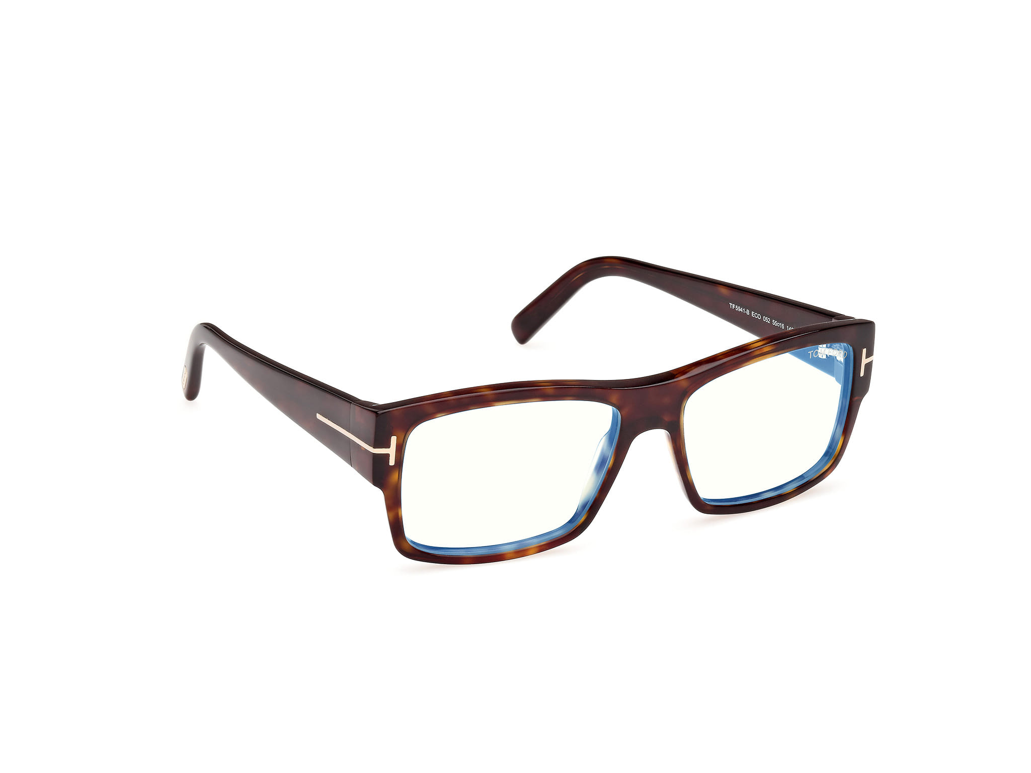 Tomford FT5941-B Frame Havana Male Full Shell Frame — Havana frame — view 7
