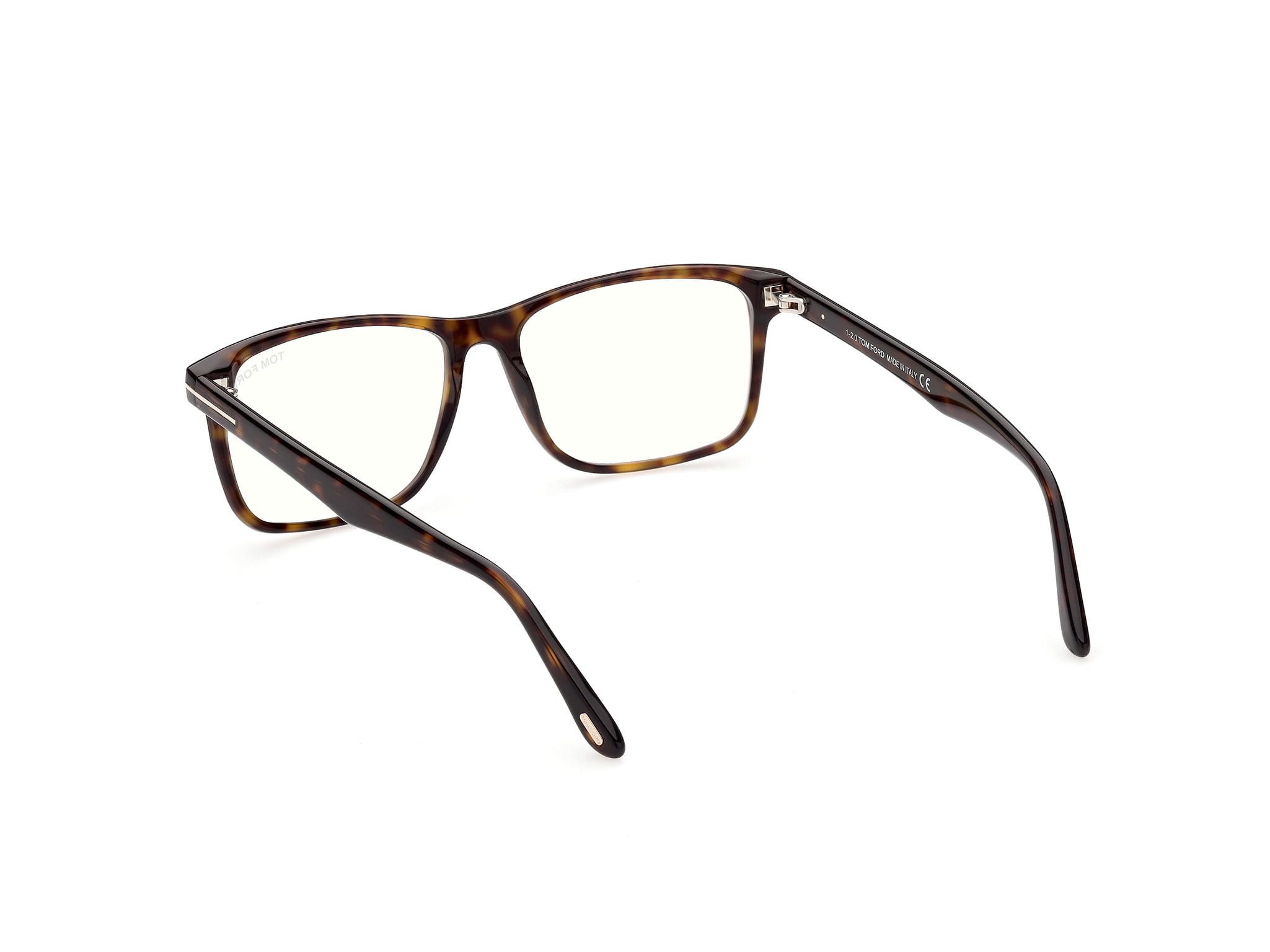 Tomford TF5752-B Frame Tortoise Male Full Shell Frame — Tortoise frame — view 3