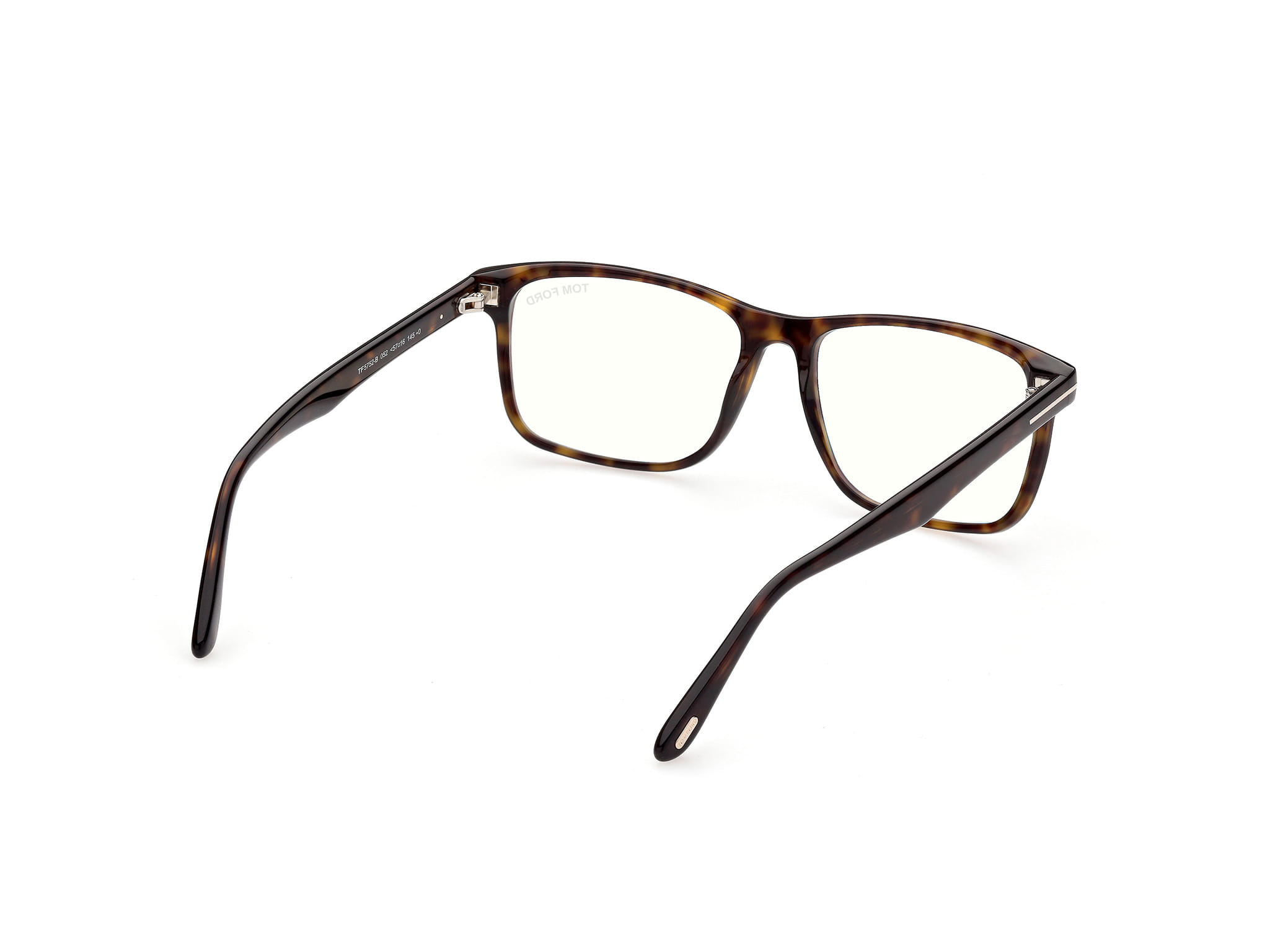 Tomford TF5752-B Frame Tortoise Male Full Shell Frame — Tortoise frame — view 5