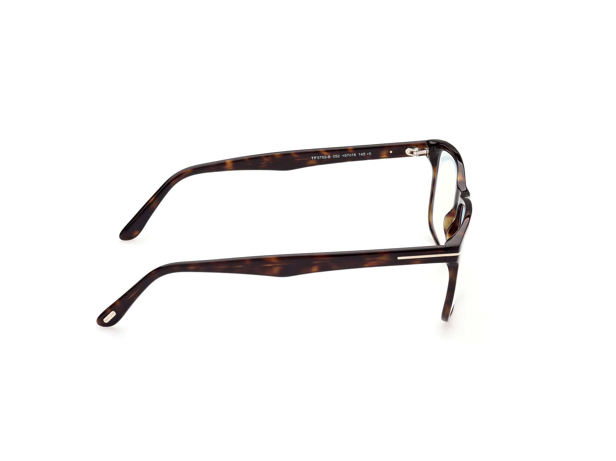 Tomford TF5752-B Frame Tortoise Male Full Shell Frame — Tortoise frame — view 6
