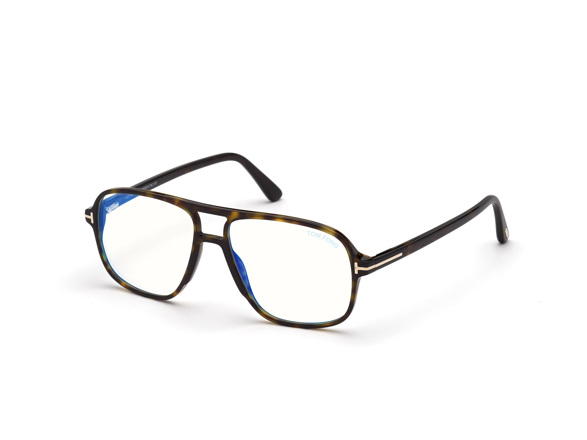 Tomford TF5737-B Frame Tortoise Male Full Shell — Tortoise frame