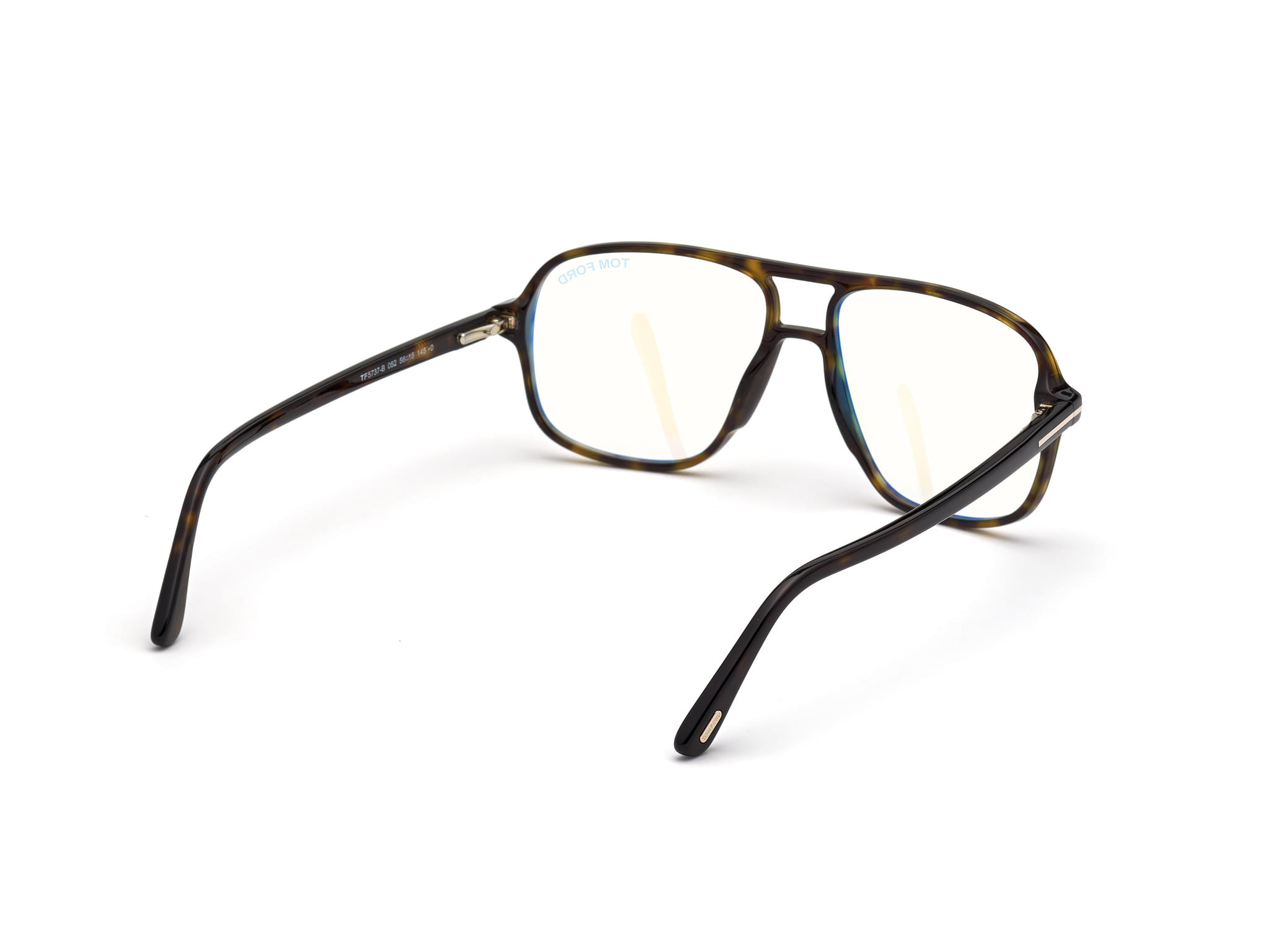 Tomford TF5737-B Frame Tortoise Male Full Shell Frame — Tortoise frame — view 5