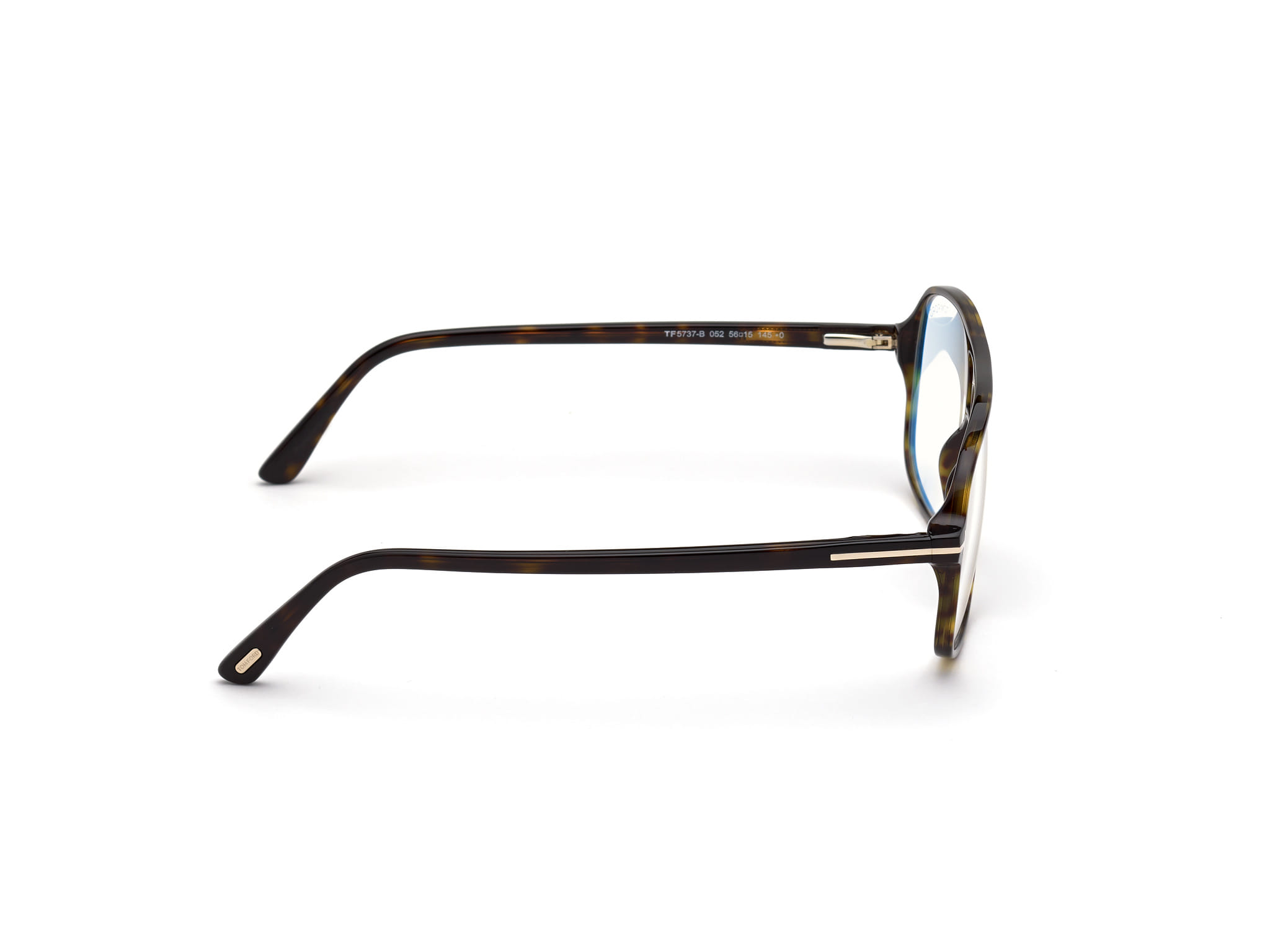 Tomford TF5737-B Frame Tortoise Male Full Shell Frame — Tortoise frame — view 6
