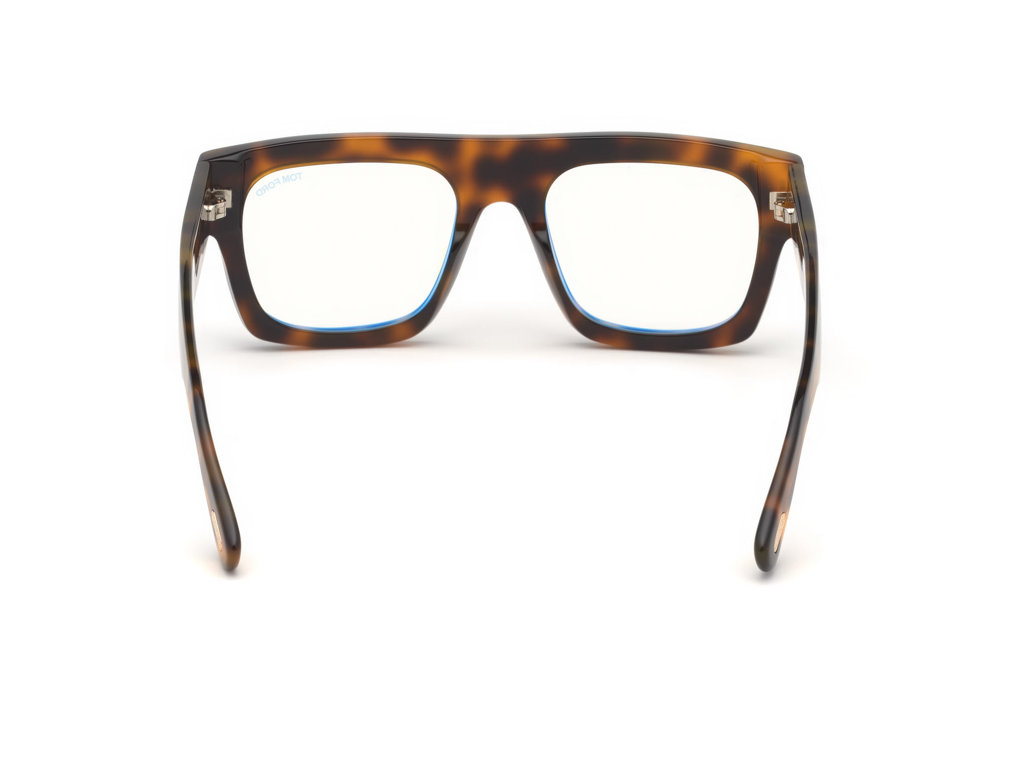 Tomford FT5634-B Frame Tortoise Male Full Shell Frame — Tortoise frame — view 4