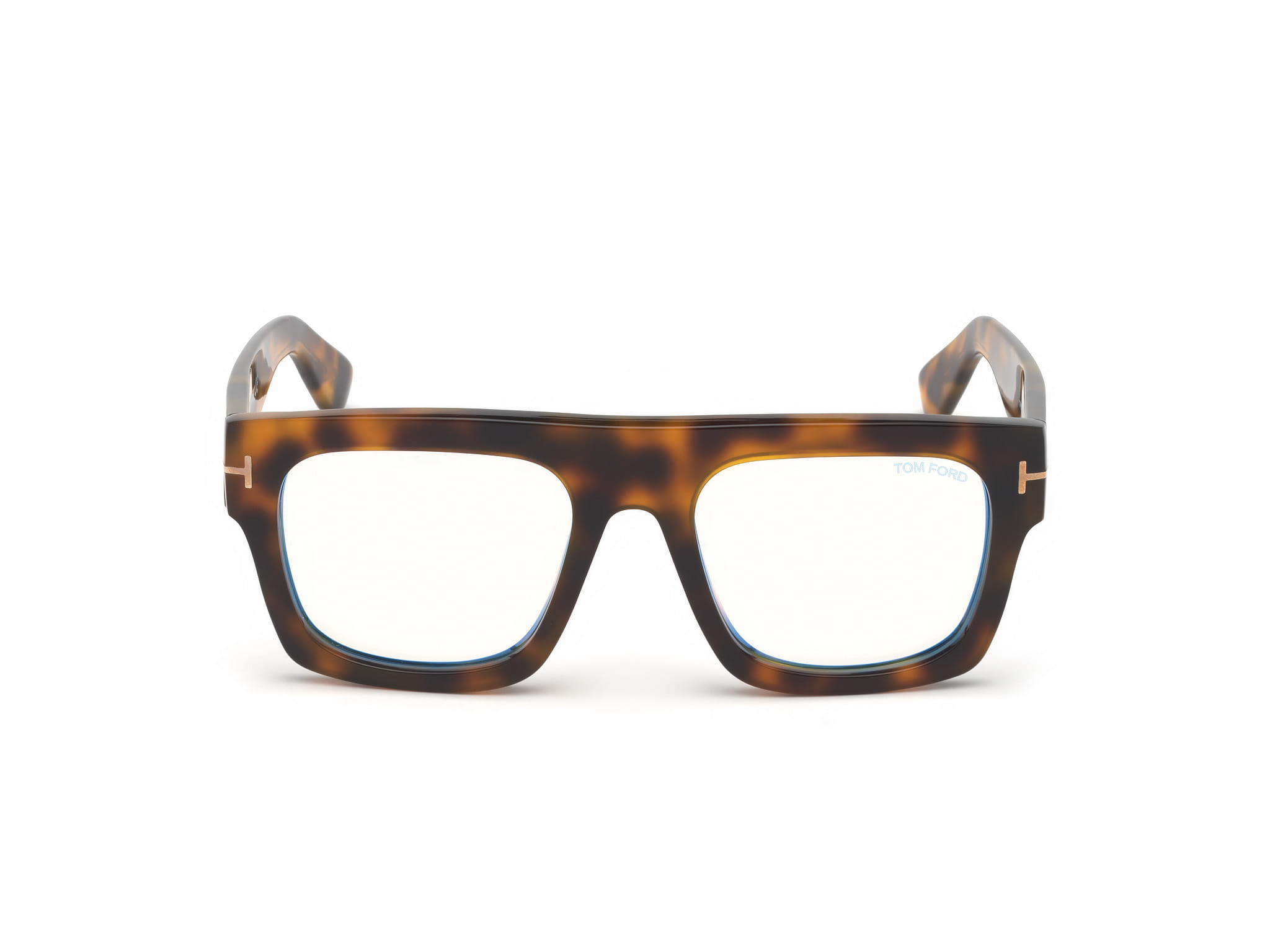 Tomford FT5634-B Frame Tortoise Male Full Shell Frame — Tortoise frame — view 8