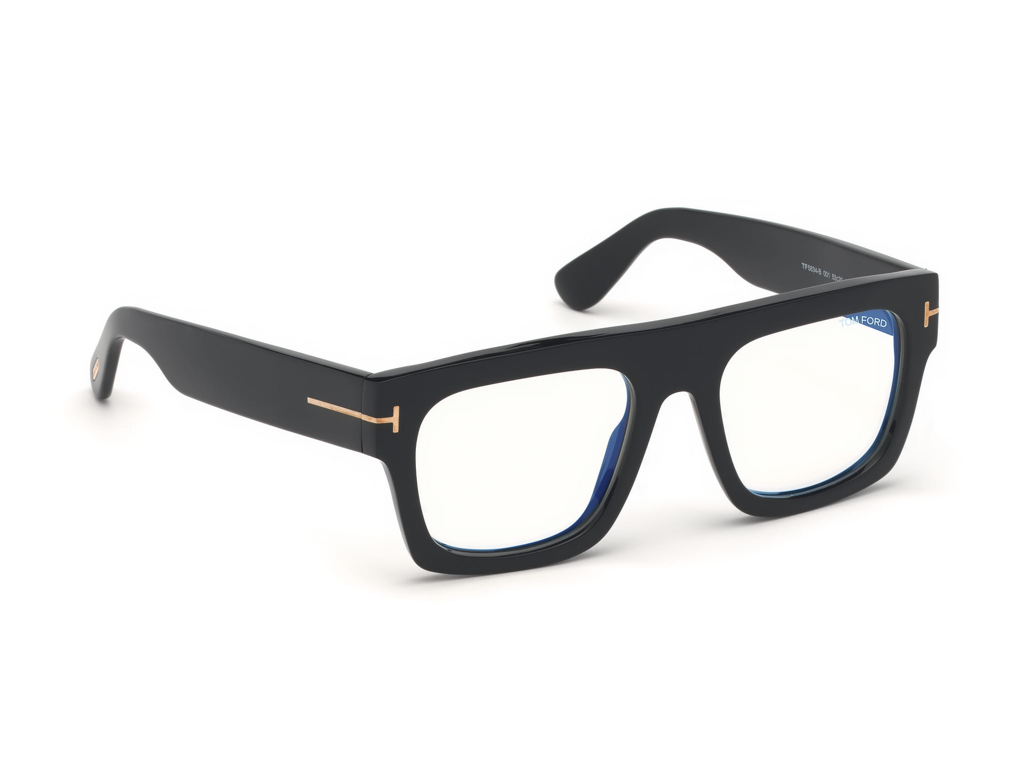 Tomford - Frame Black Male Full Shell Frame — view 7