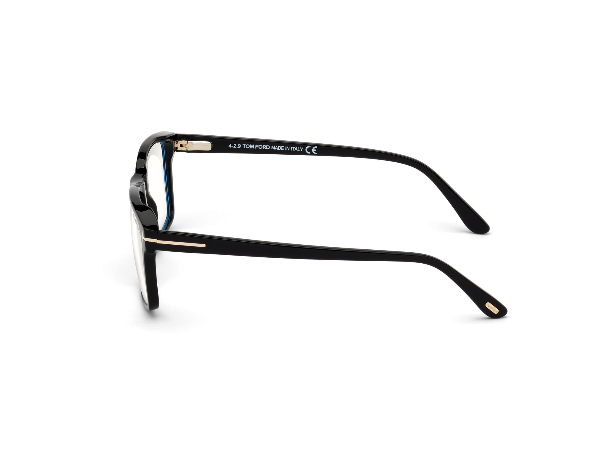Tomford FT5682-B Frame Black Male Full Shell Frame — Black frame — view 2