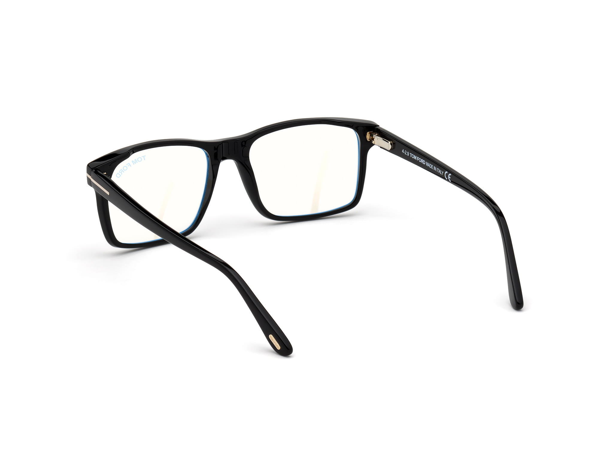 Tomford FT5682-B Frame Black Male Full Shell Frame — Black frame — view 3