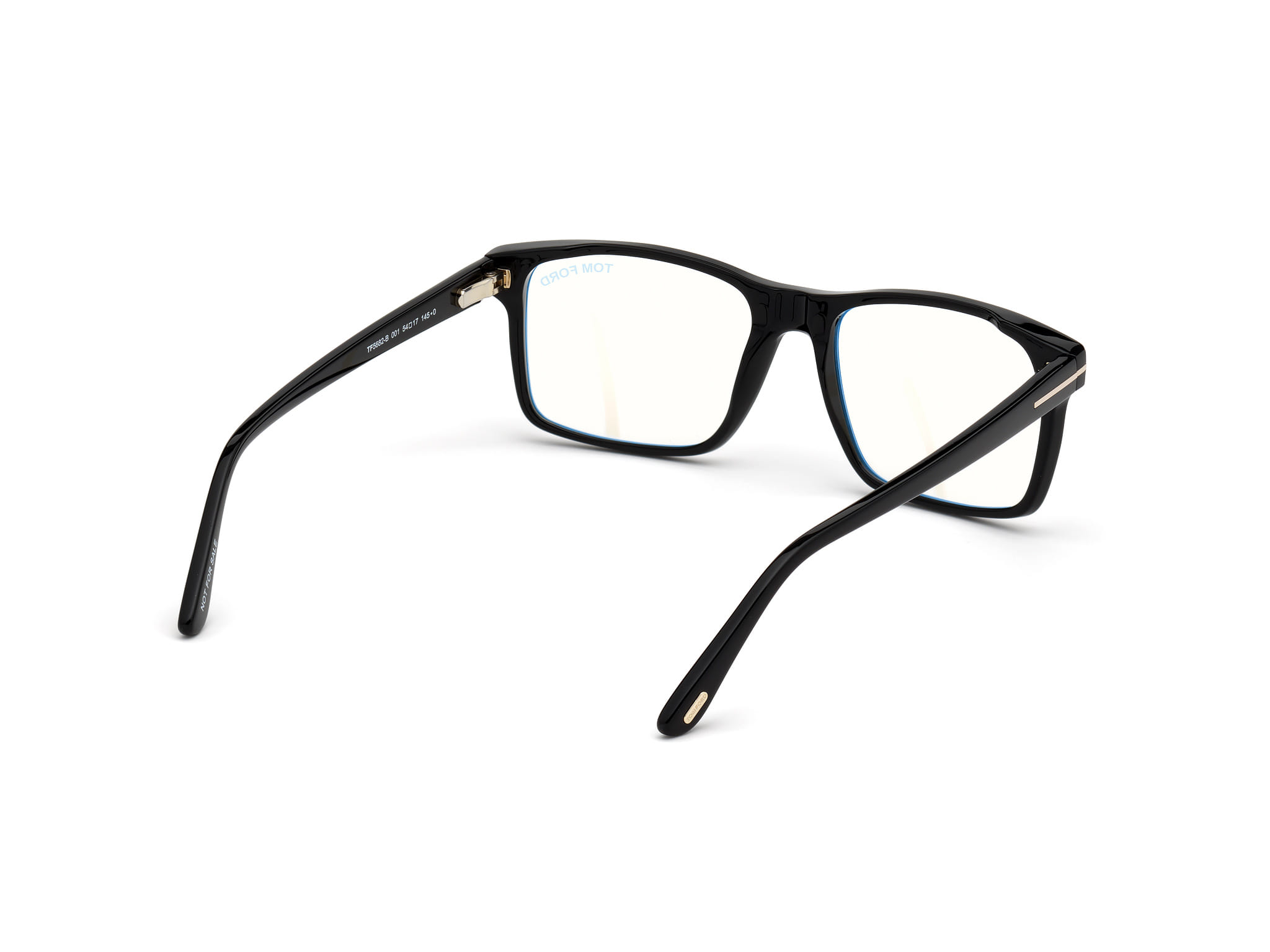 Tomford FT5682-B Frame Black Male Full Shell Frame — Black frame — view 5