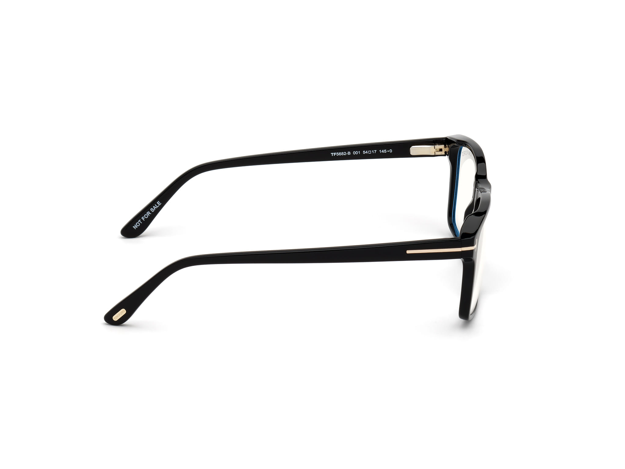 Tomford FT5682-B Frame Black Male Full Shell Frame — Black frame — view 6