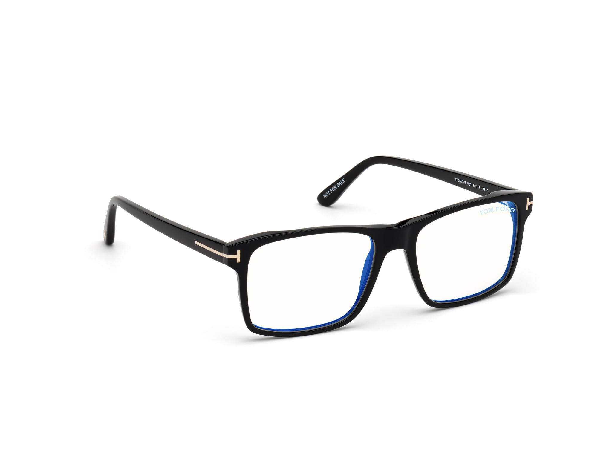 Tomford FT5682-B Frame Black Male Full Shell Frame — Black frame — view 7