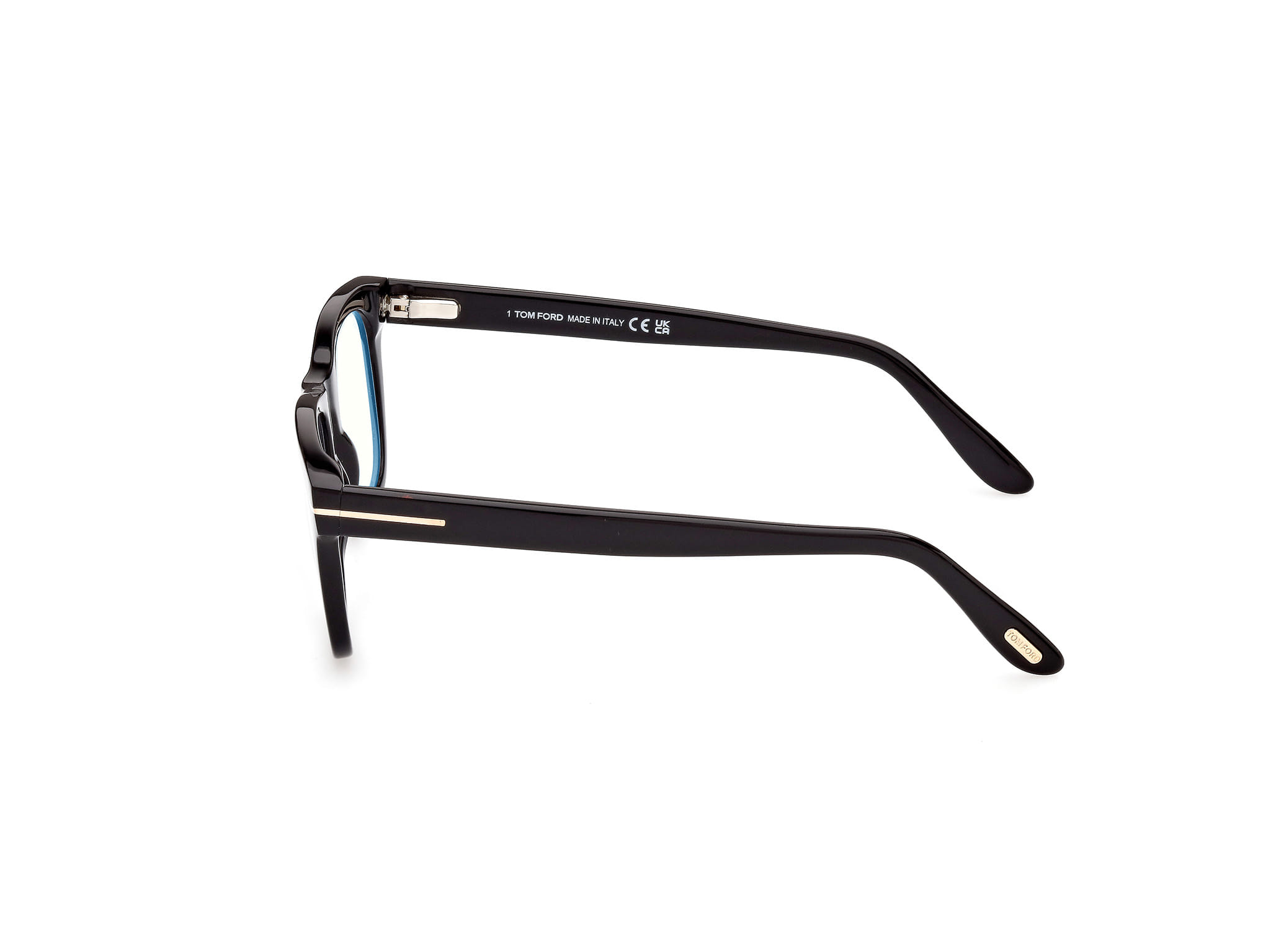 Tomford FT5820-B Frame Black Male Full Shell Frame — Black frame — view 2