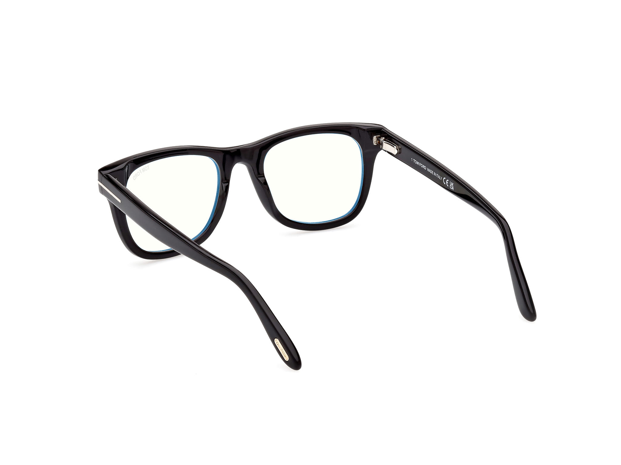 Tomford FT5820-B Frame Black Male Full Shell Frame — Black frame — view 3