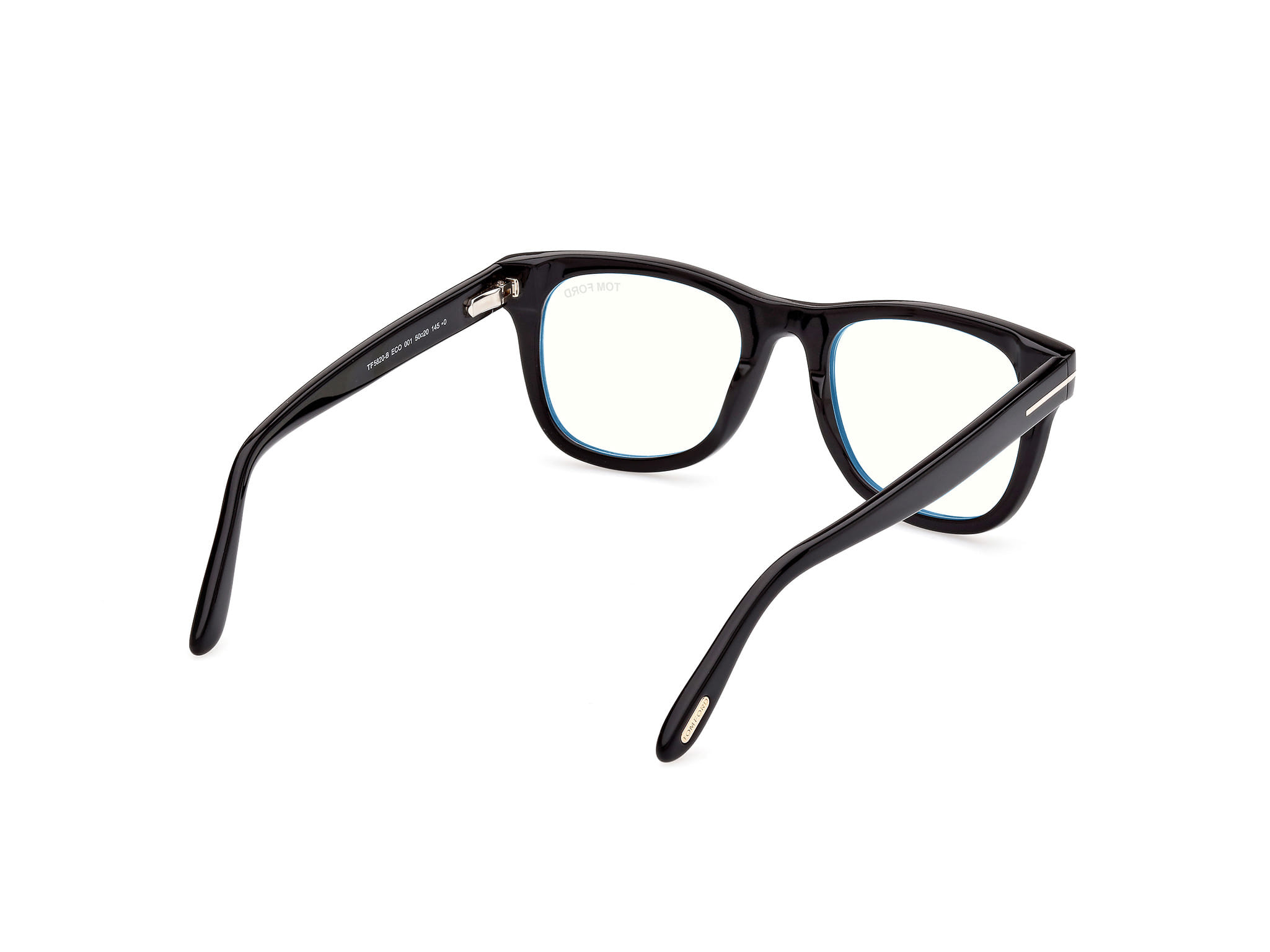 Tomford FT5820-B Frame Black Male Full Shell Frame — Black frame — view 5