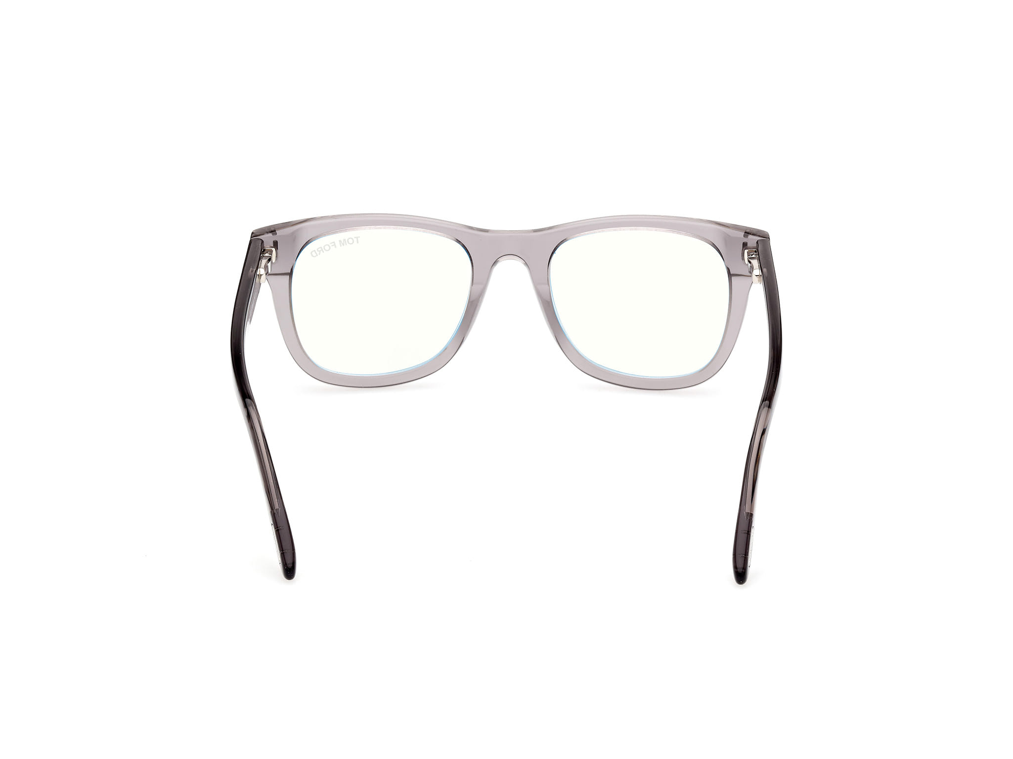 Tomford - Frame Transparent Grey Male Full Shell Frame — view 4