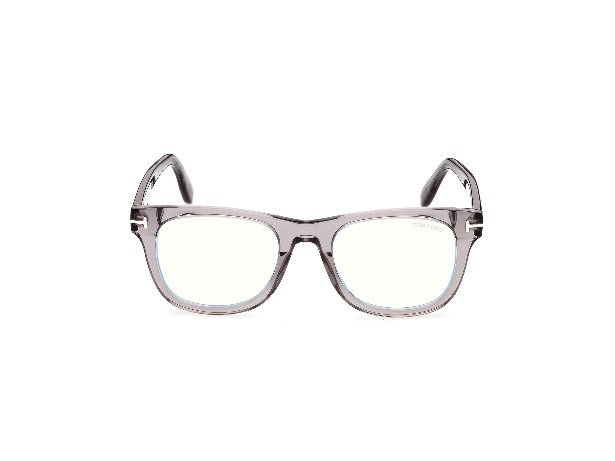 Tomford - Frame Transparent Grey Male Full Shell Frame — view 8
