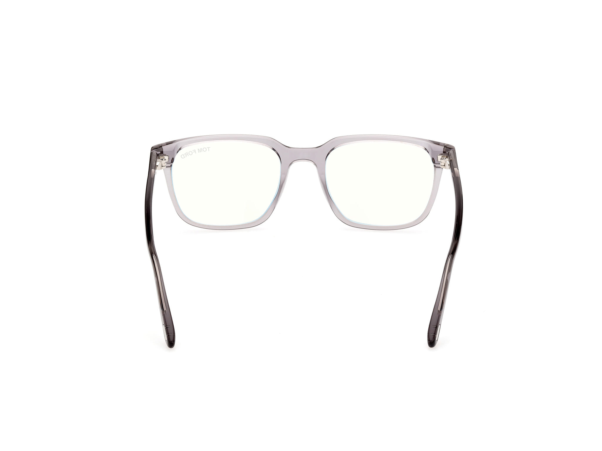 Tomford FT5818-B Frame Transparent Grey Male Full Shell Frame — Transparent Grey frame — view 4
