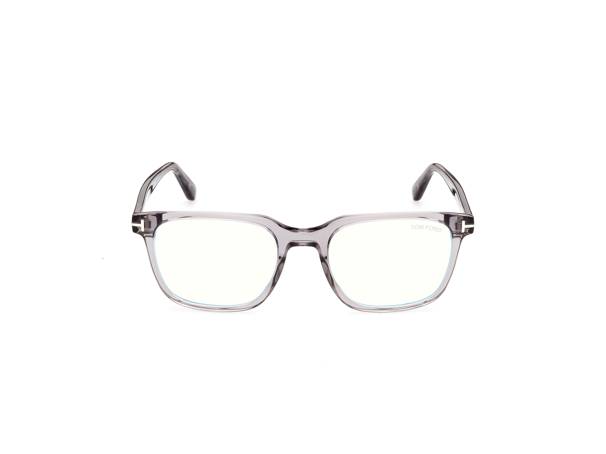 Tomford FT5818-B Frame Transparent Grey Male Full Shell Frame — Transparent Grey frame — view 8