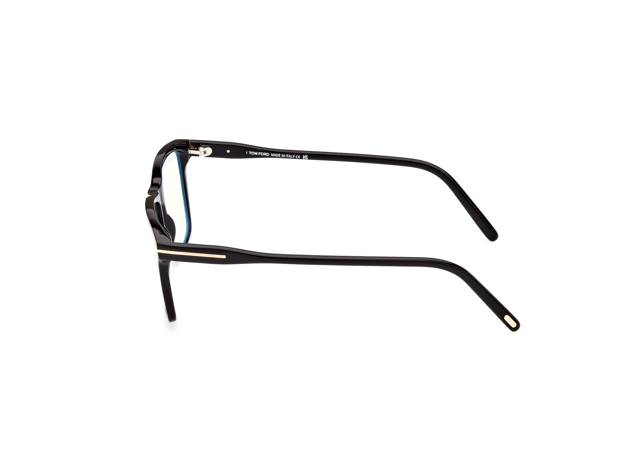 Tomford FT5817-B Frame Black Male Full Shell Frame — Black frame — view 2