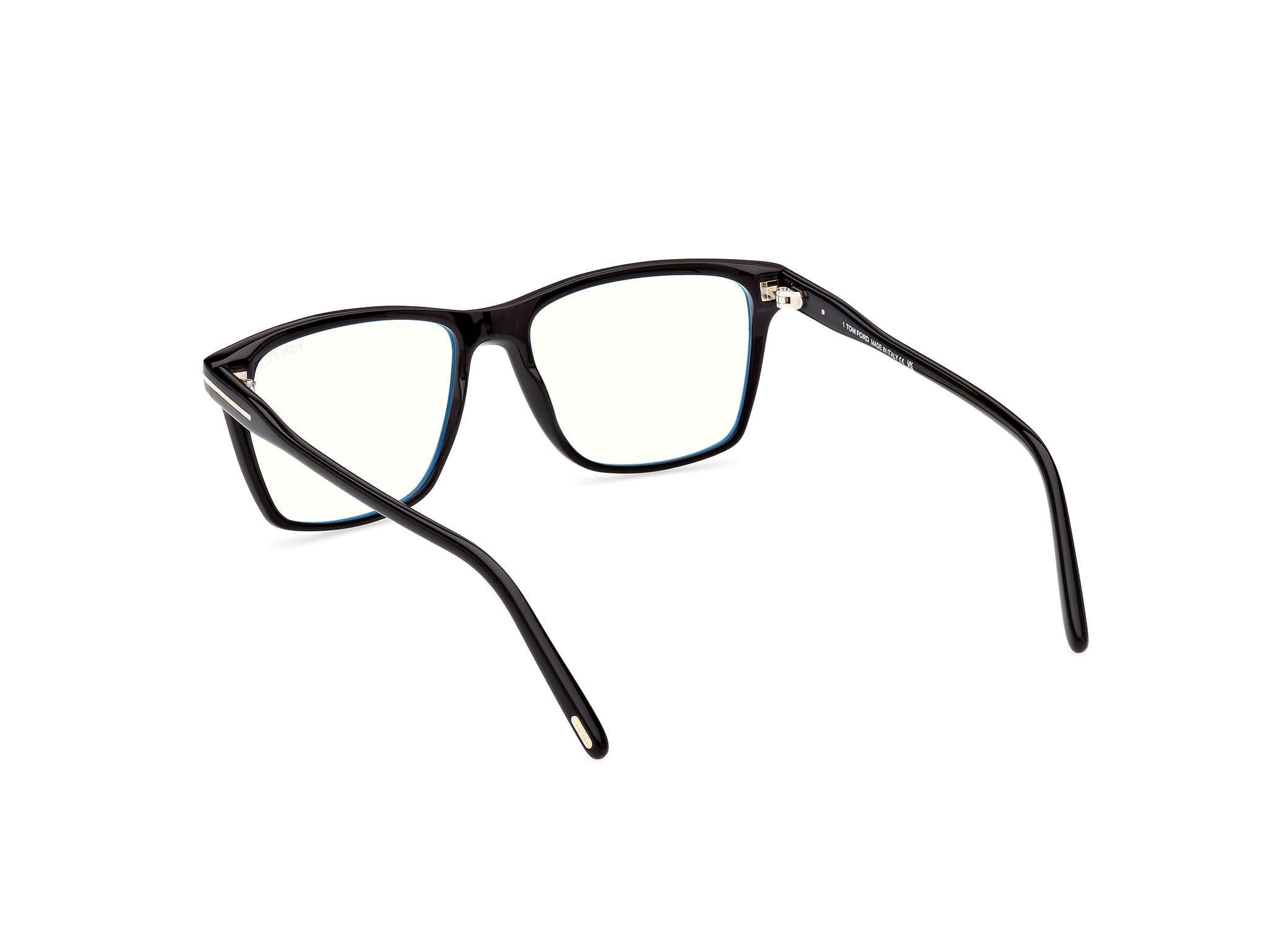 Tomford FT5817-B Frame Black Male Full Shell Frame — Black frame — view 3