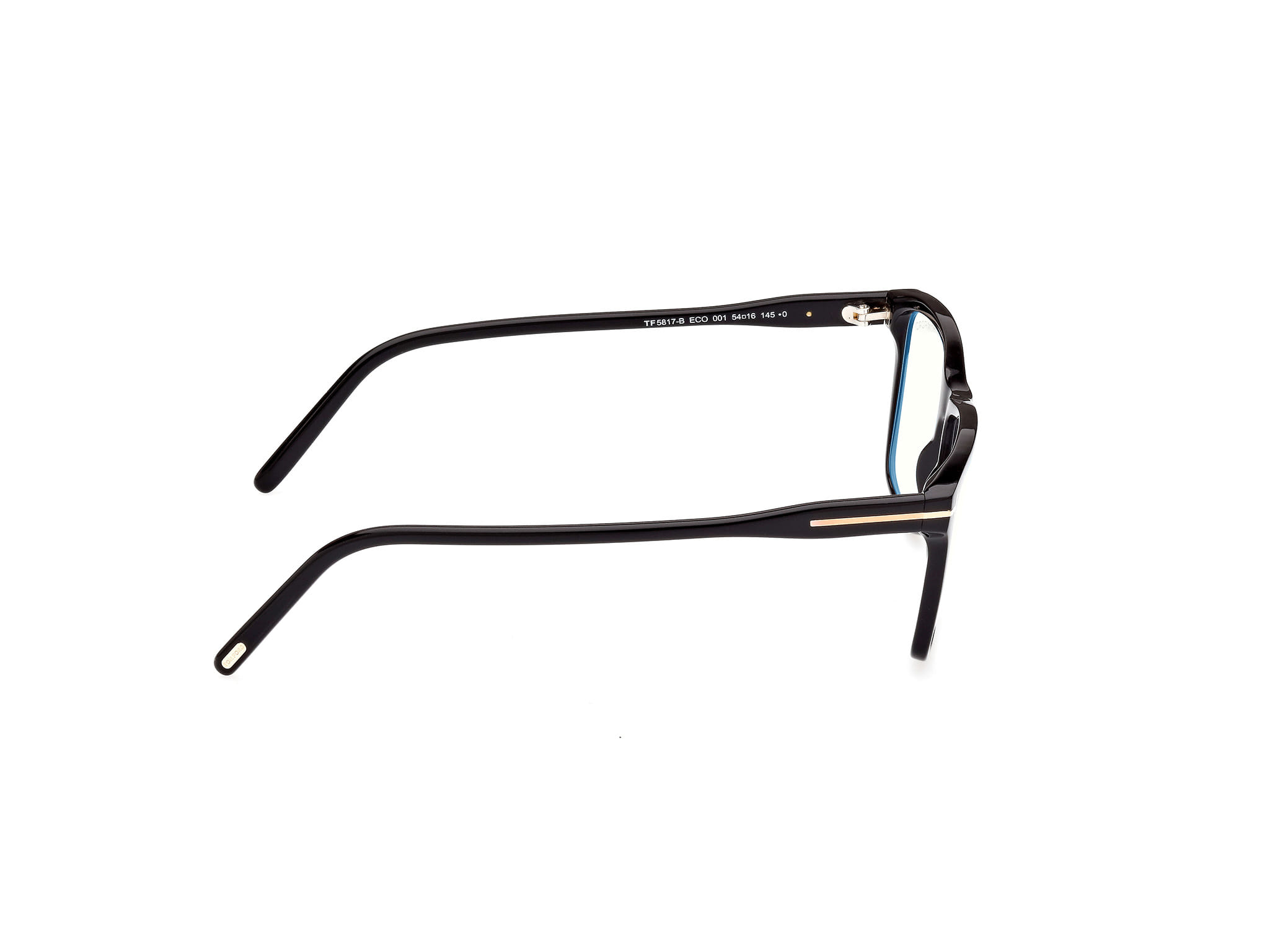 Tomford FT5817-B Frame Black Male Full Shell Frame — Black frame
