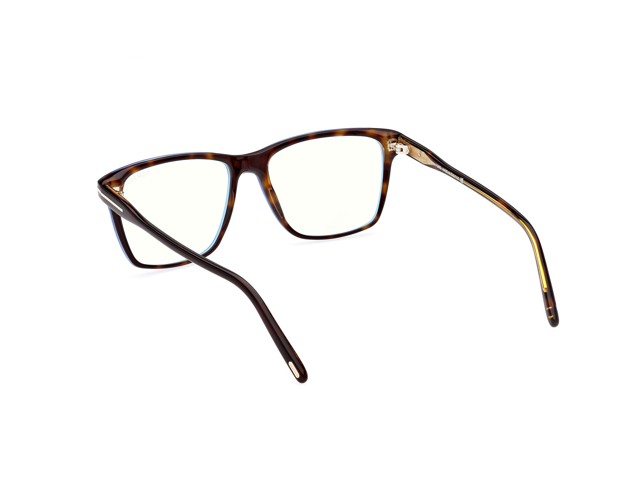 Tomford FT5817-B Frame Tortoise Male Full Shell Frame — Tortoise frame — view 3