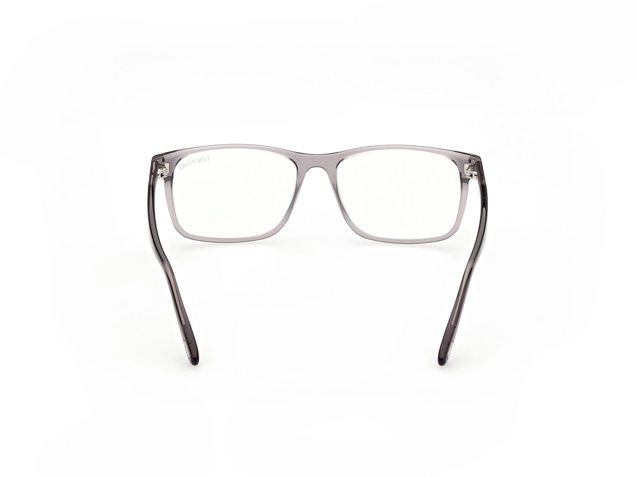 Tomford FT5752-B Frame Transparent Grey Male Full Shell Frame — Transparent Grey frame — view 4