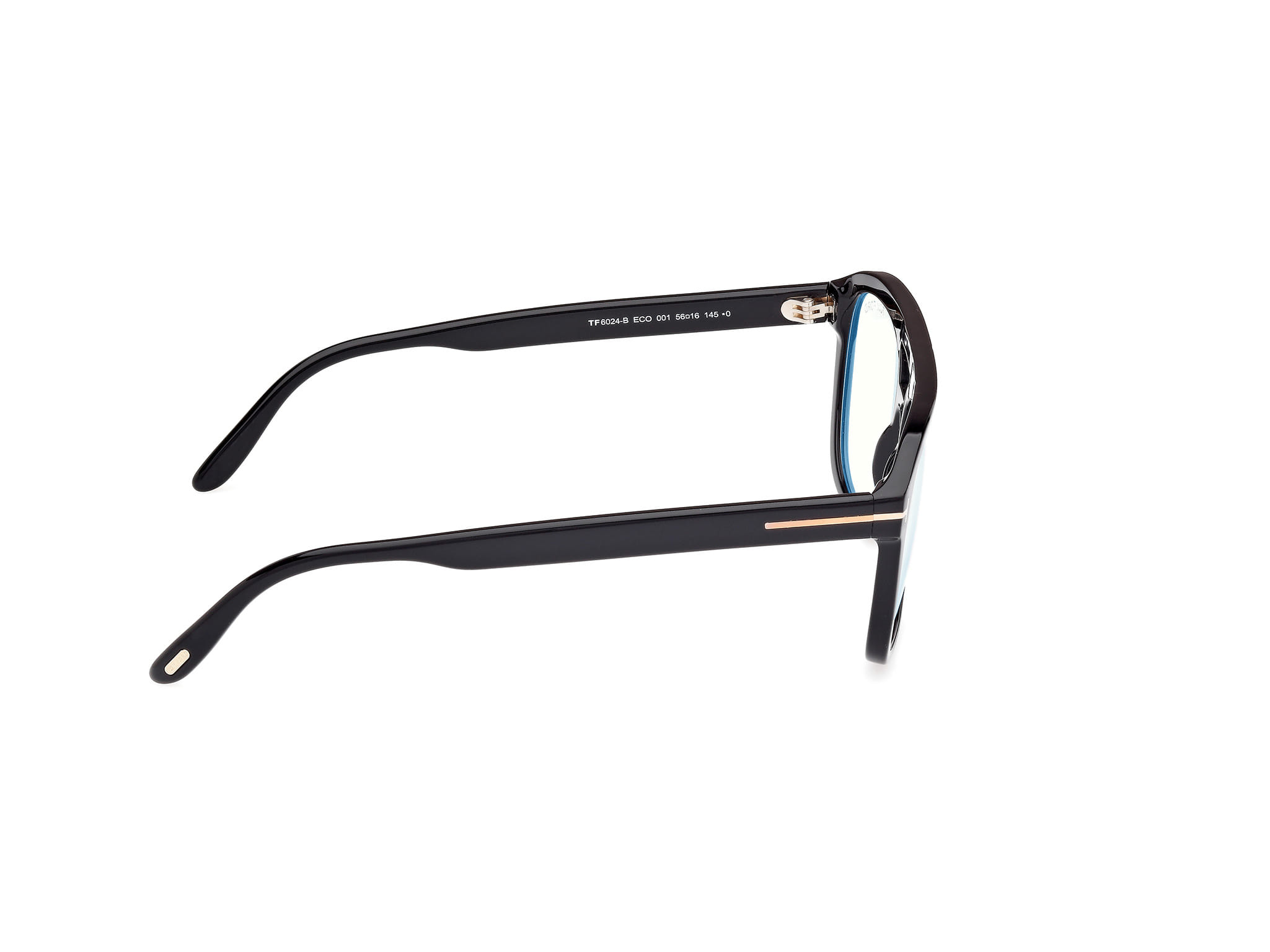 Tomford FT6024-B Frame Black Male Full Shell Frame — view 6