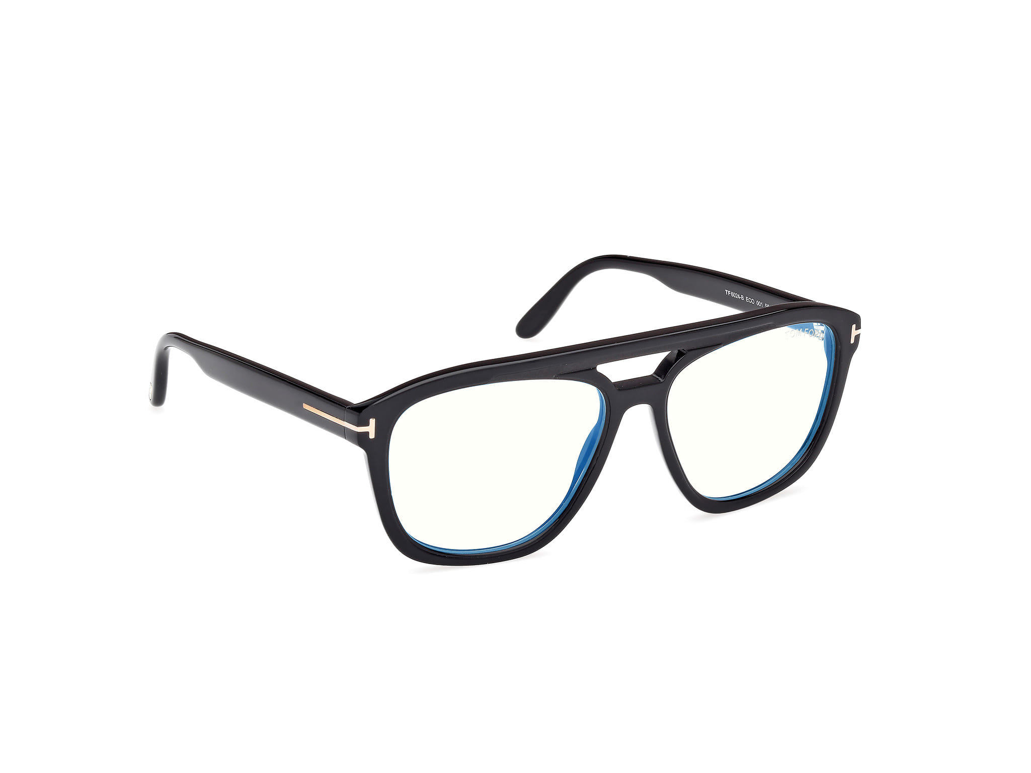 Tomford FT6024-B Frame Black Male Full Shell Frame — view 7