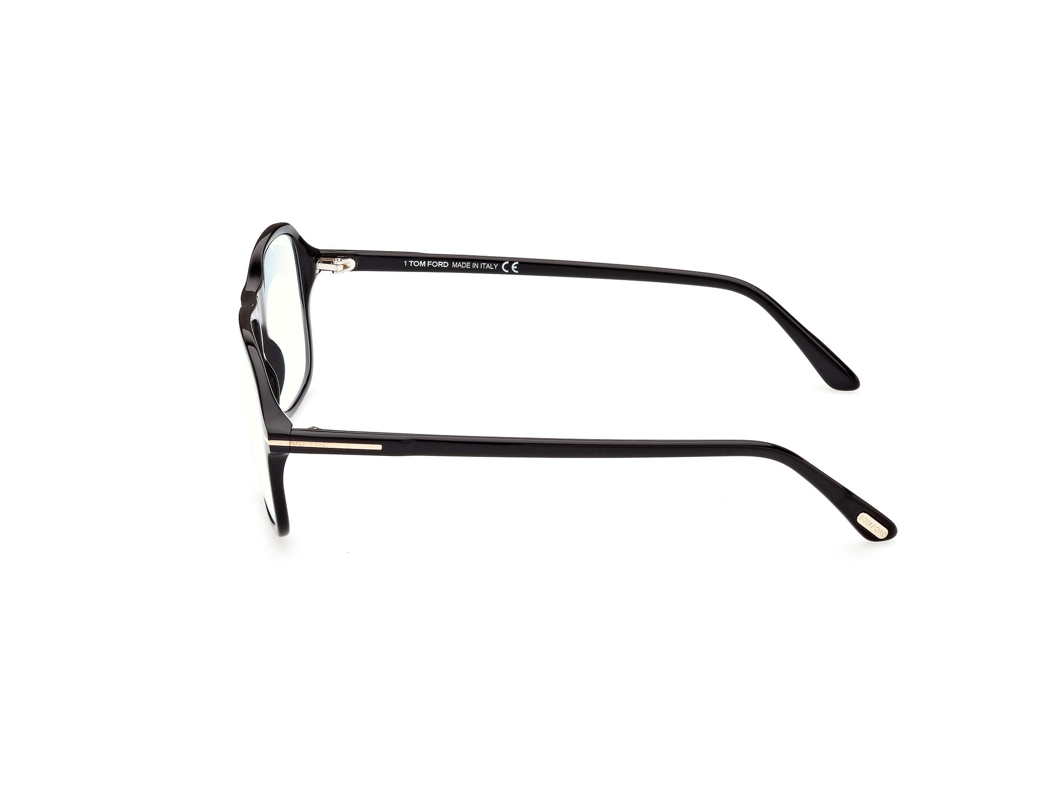Tomford FT5806 Frame Black Male Full Shell Frame — view 2