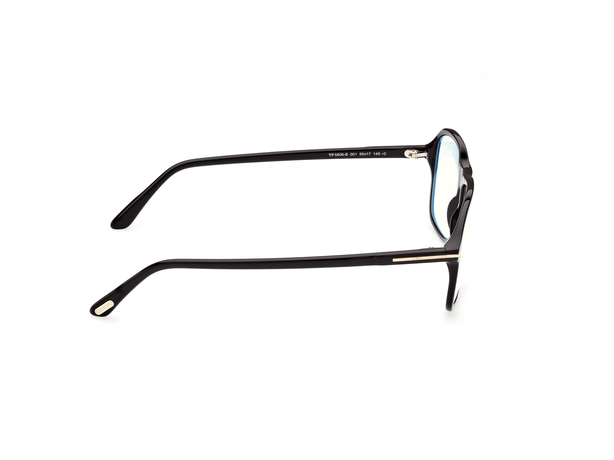 Tomford FT5806 Frame Black Male Full Shell Frame — view 6