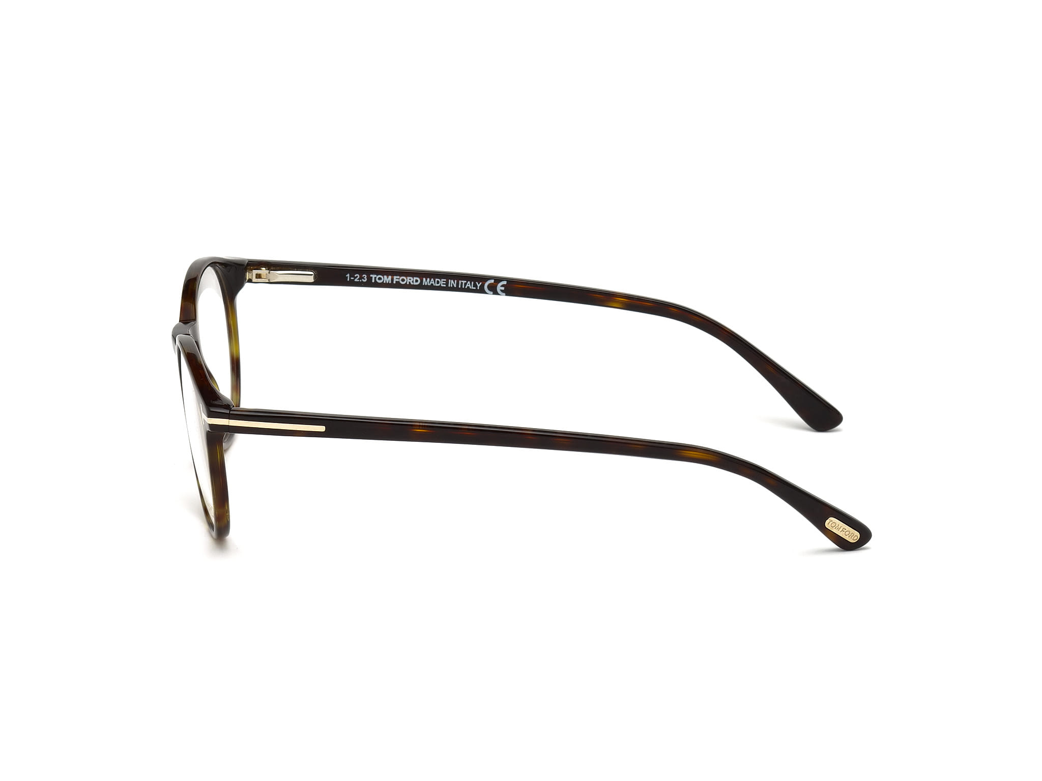 Tomford FT5294 Frame Tortoise Unisex Full Shell Frame — Tortoise frame — view 3