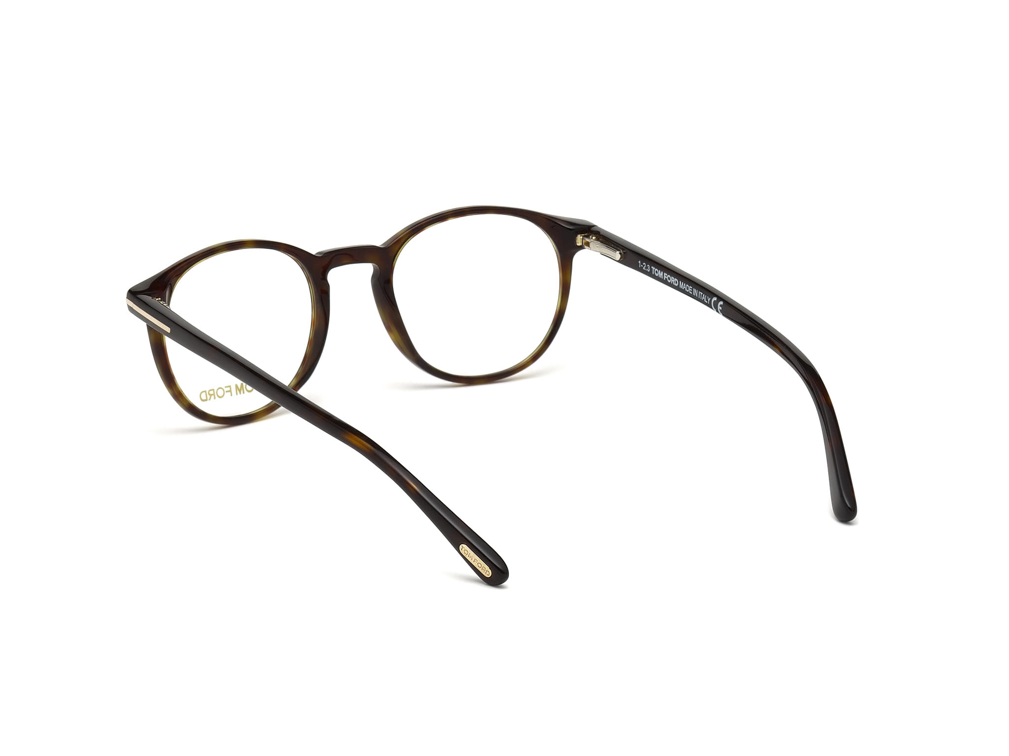 Tomford FT5294 Frame Tortoise Unisex Full Shell Frame — Tortoise frame — view 4