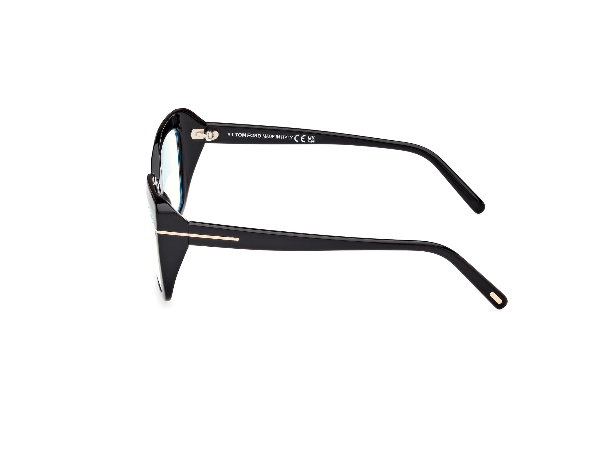 Tomford FT5991-B Frame Black Male Full Shell Frame — Black frame — view 2
